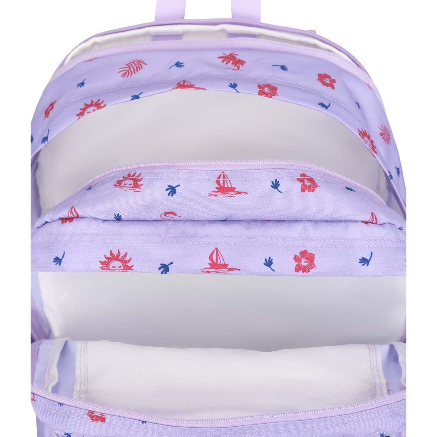 Jansport Big Student Backpack - Lagoon Luau
