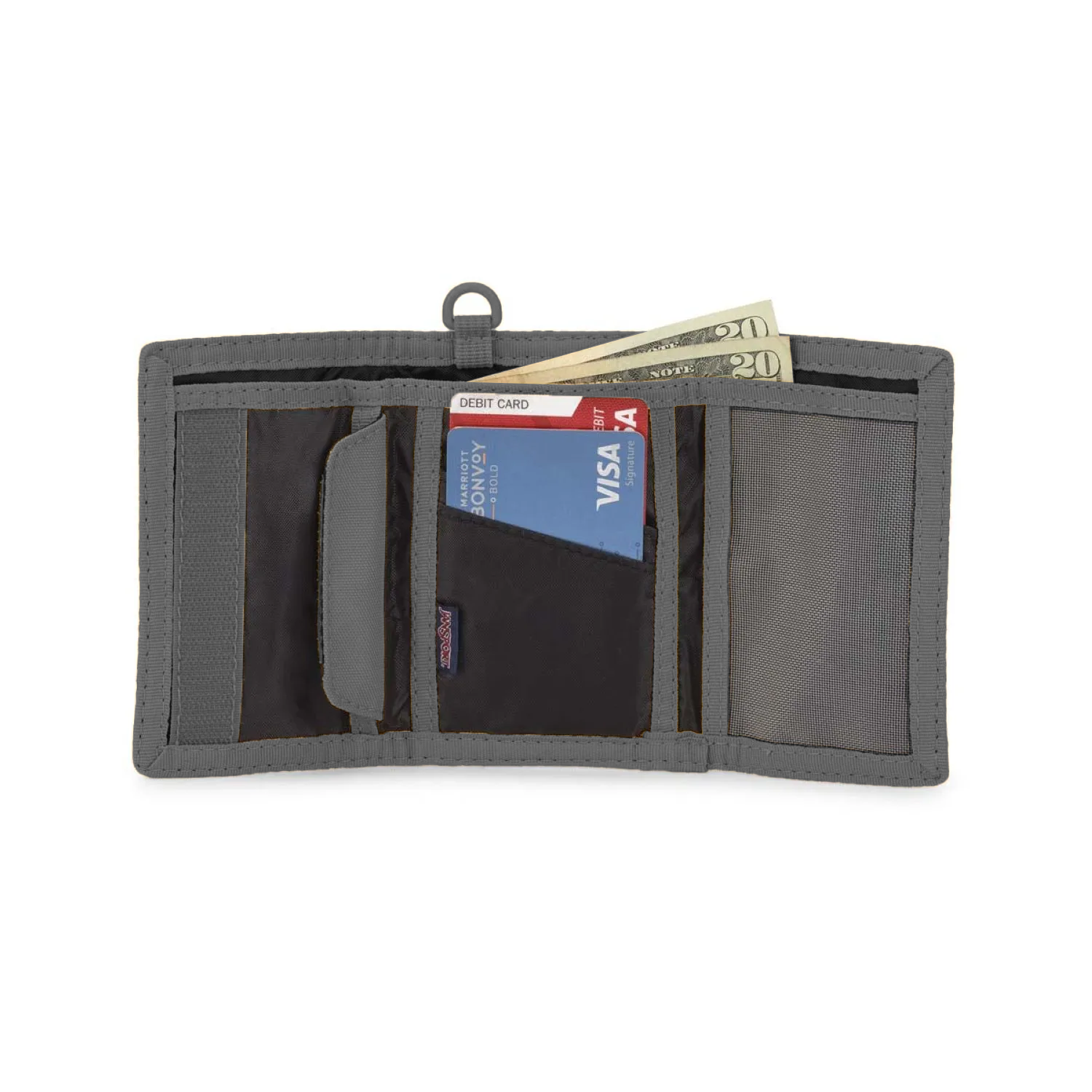 Jansport Core Trifold Wallet - Graphite Grey