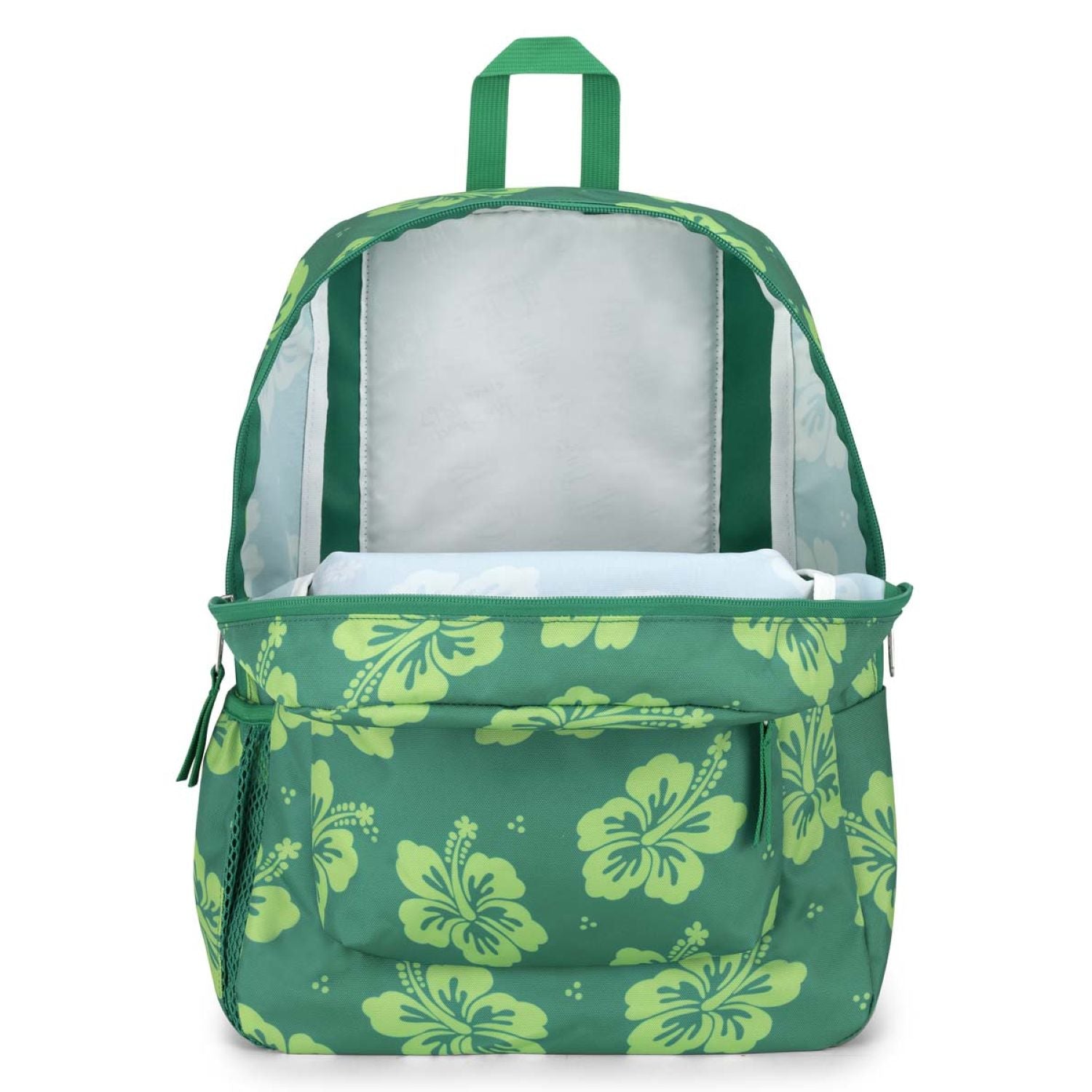 Jansport Cross Town Backpack - Luau Life Green
