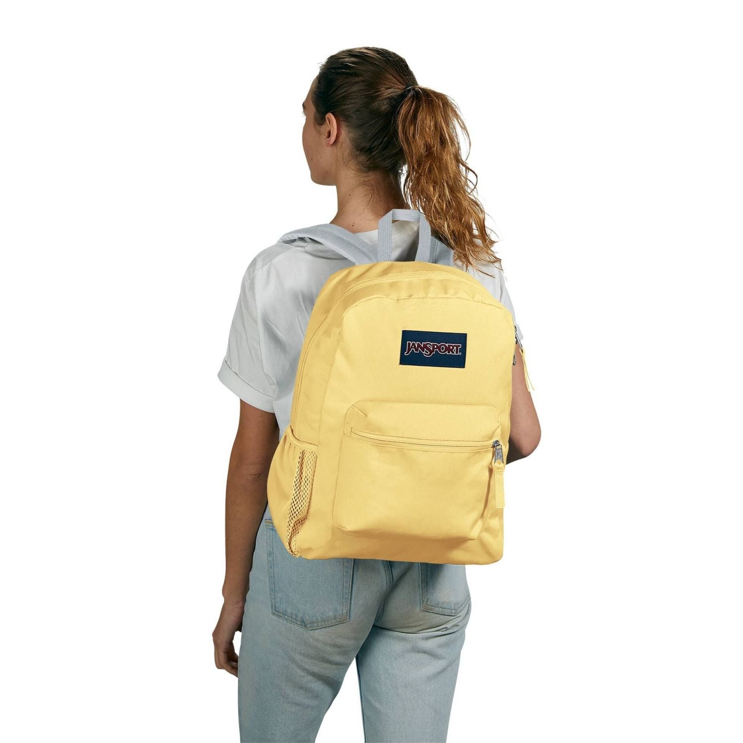 Jansport Cross Town Backpack - Pale Banana