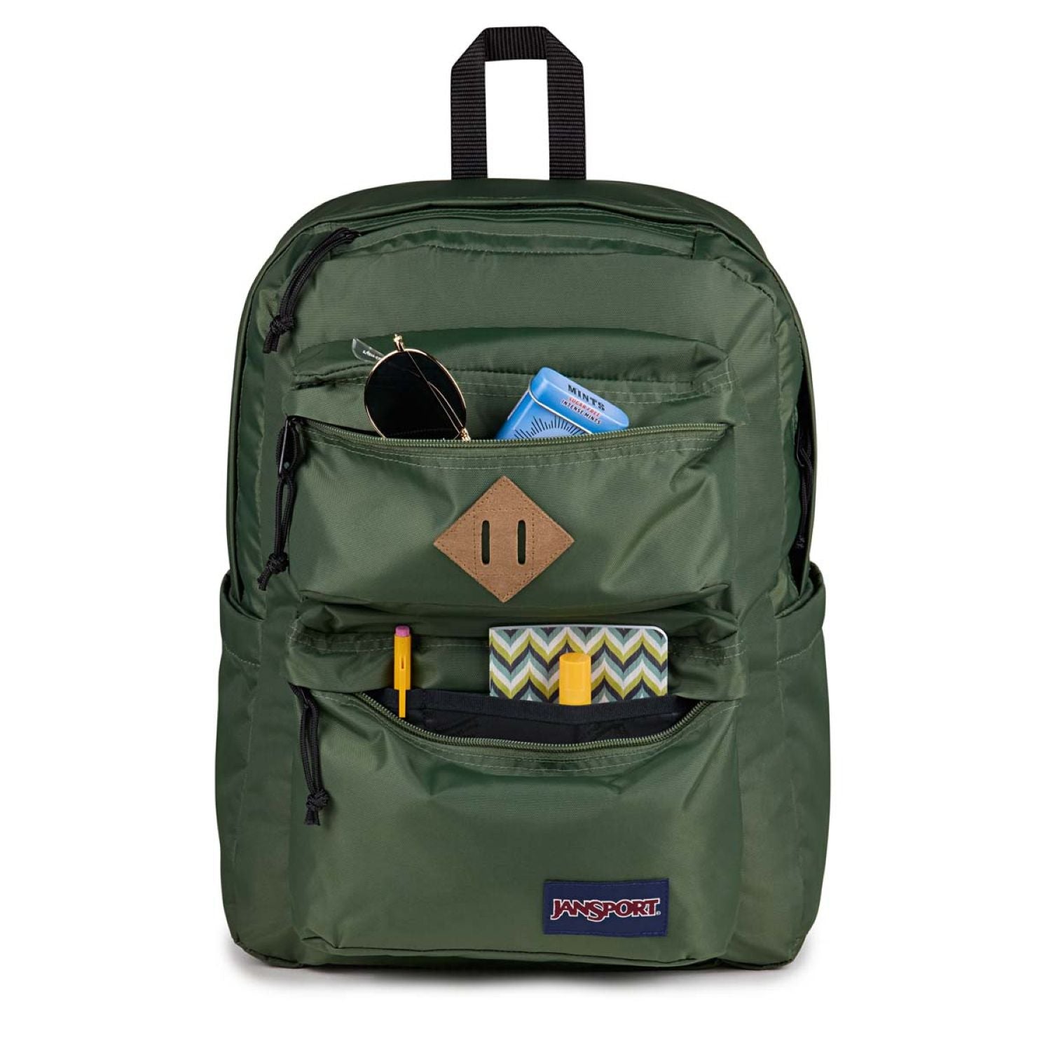 Jansport Double Break Backpack - Cargo Green