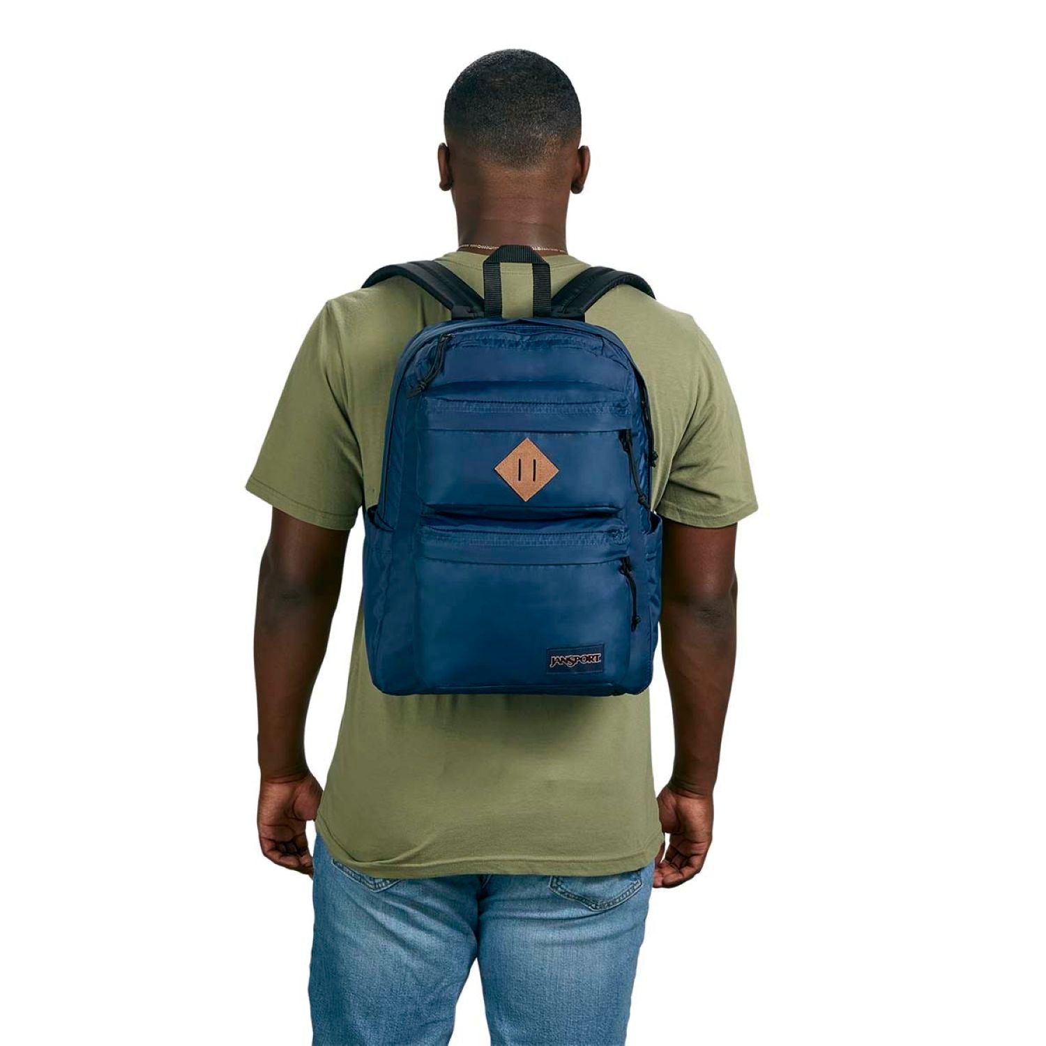 Jansport Double Break Backpack - Navy