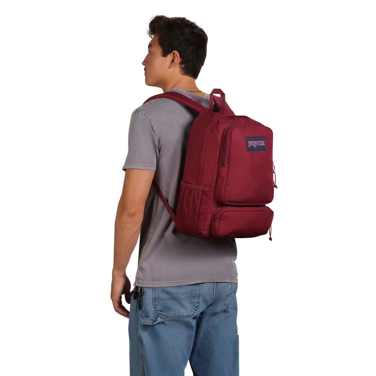 Jansport Doubleton Backpack - Russet Red