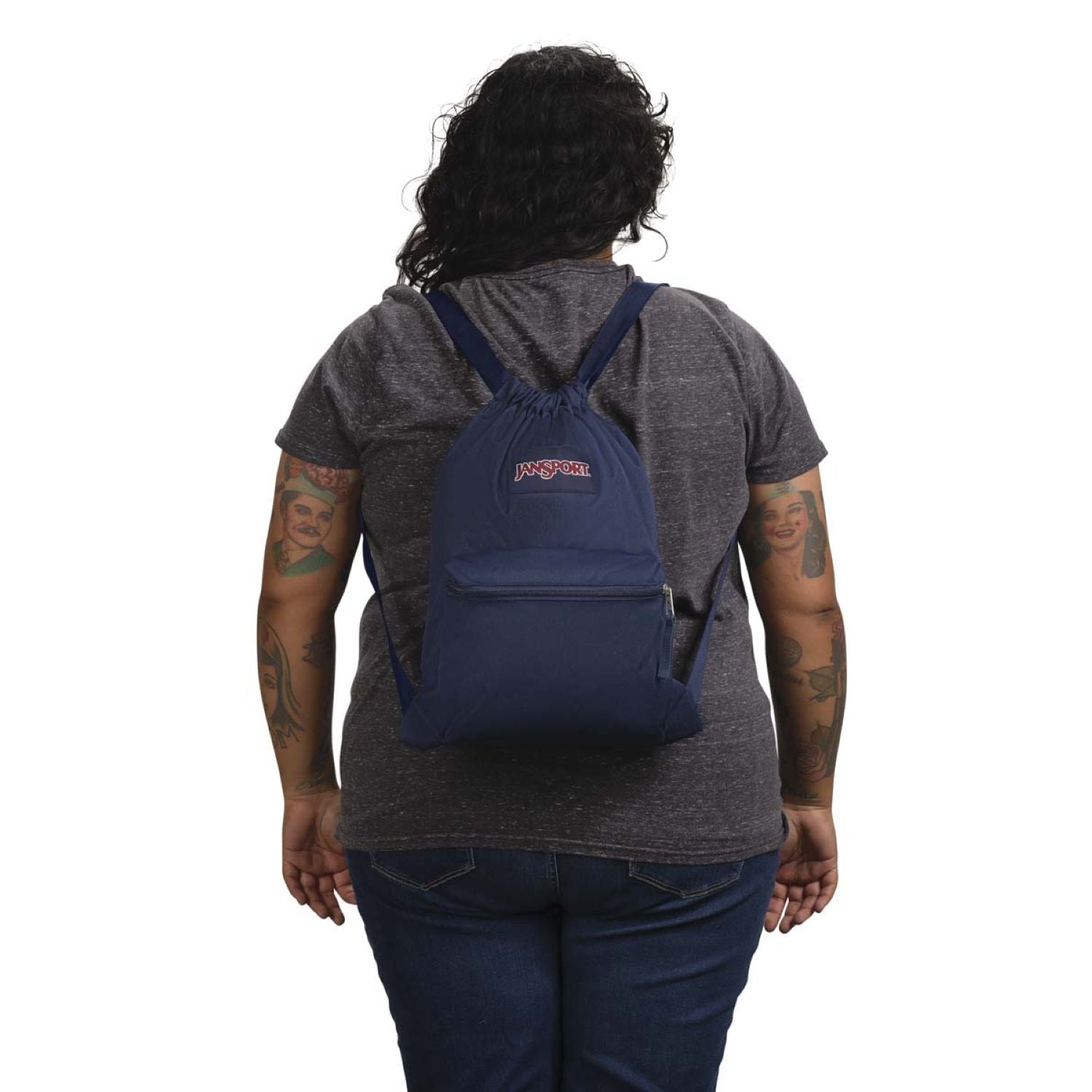Jansport Draw Sack Backpack - Navy