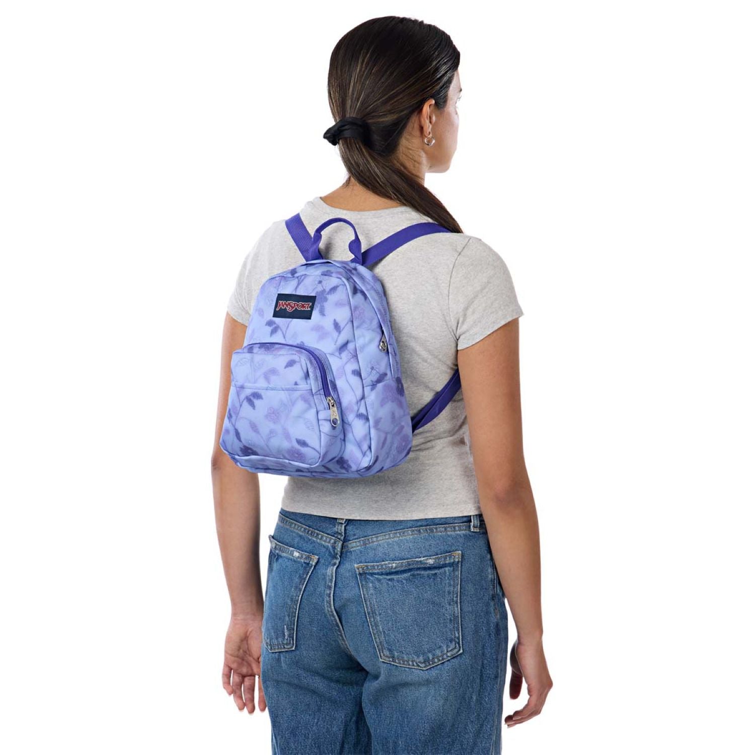 Jansport Half Pint Mini Backpack - Lines & Vines