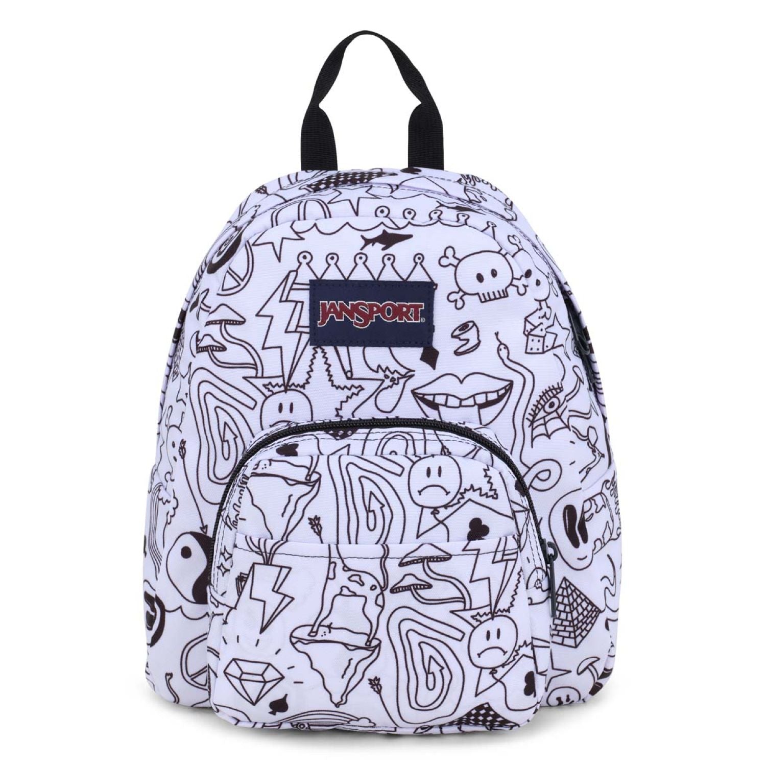 Jansport Half Pint Mini Backpack - Broken Broadcast