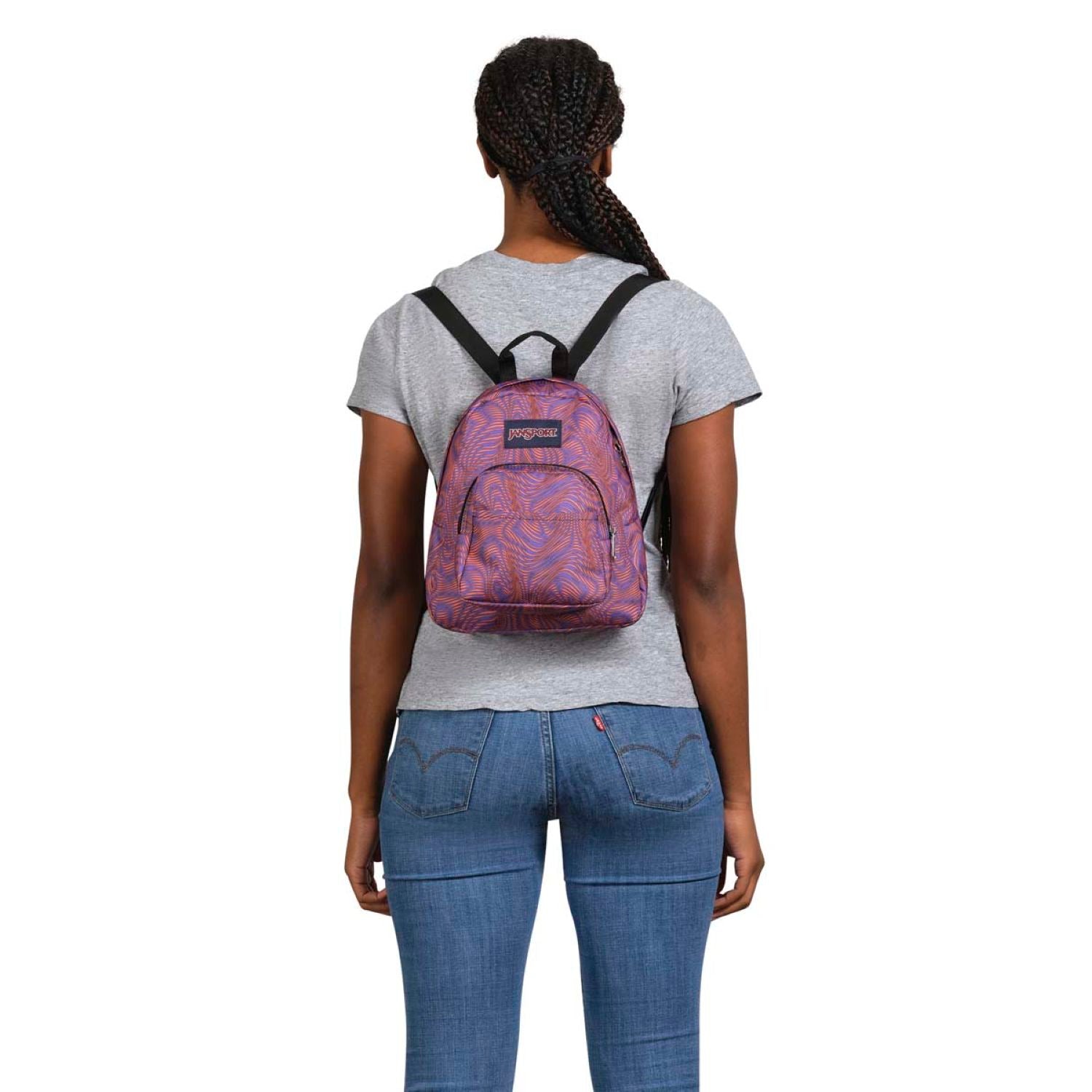 Jansport Half Pint Mini Backpack - Moire Ripples