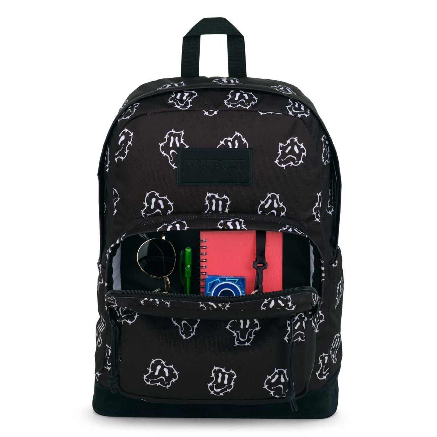 Jansport Right Pack Backpack - Barbed Wire Buddy Black White