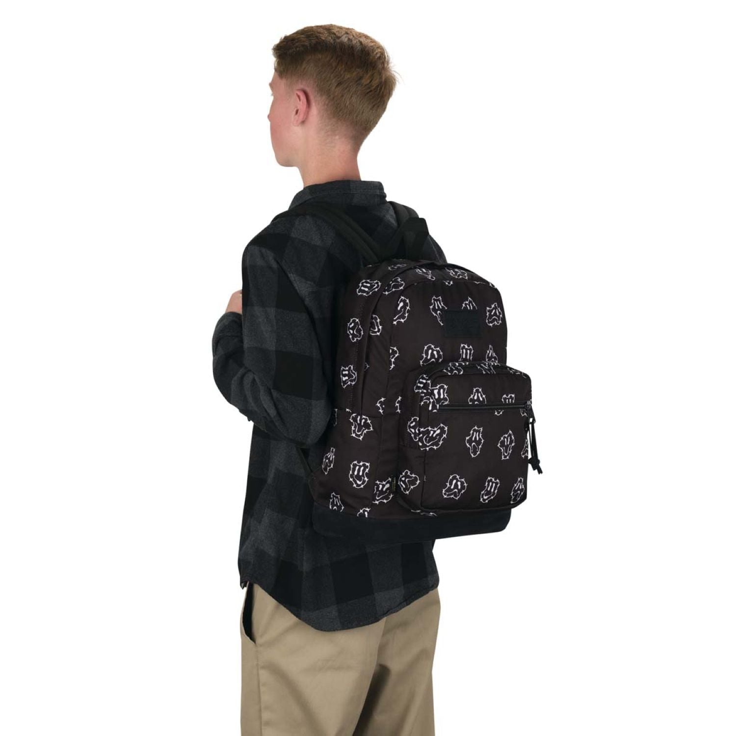 Jansport Right Pack Backpack - Barbed Wire Buddy Black White