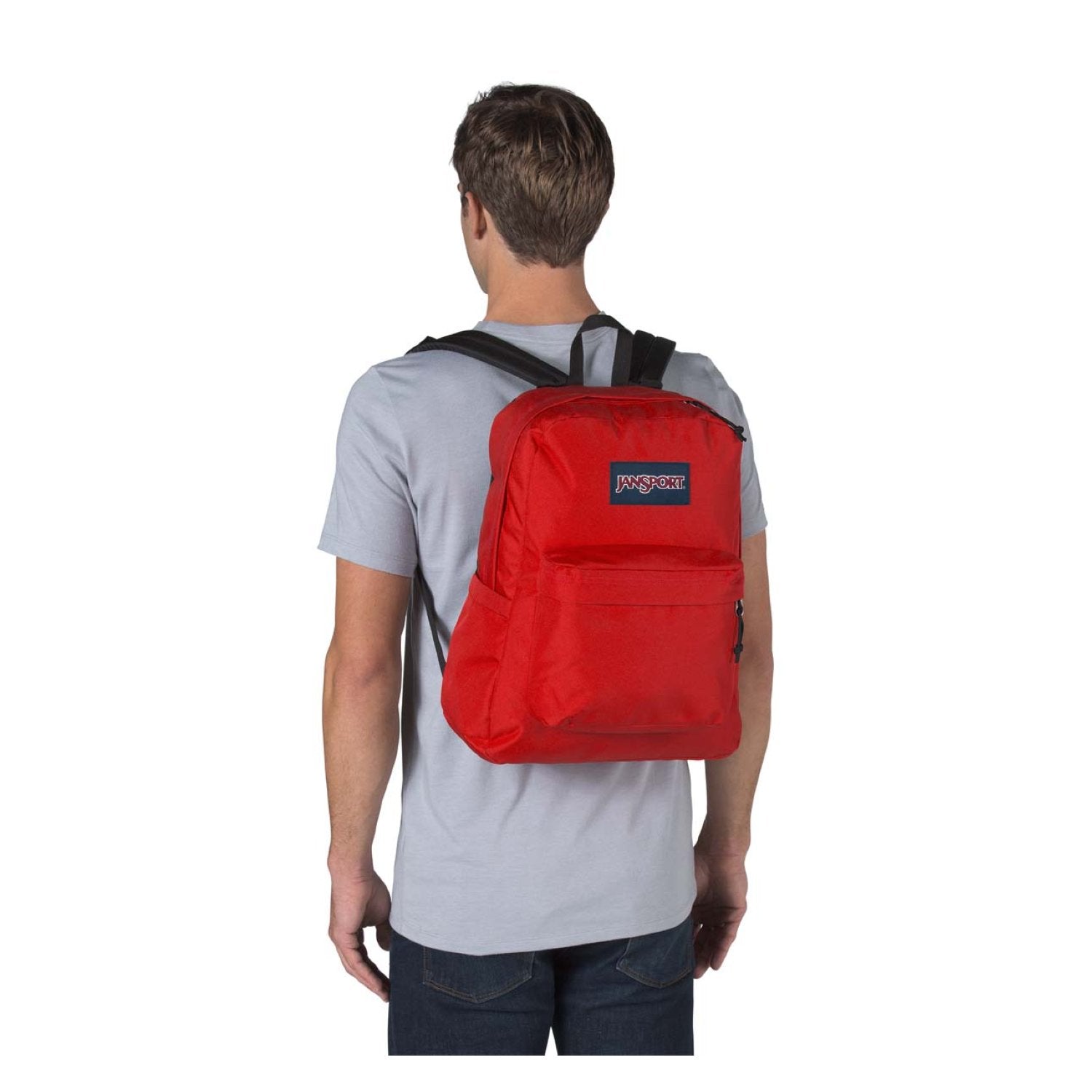 Jansport Superbreak Backpack - Red Tape