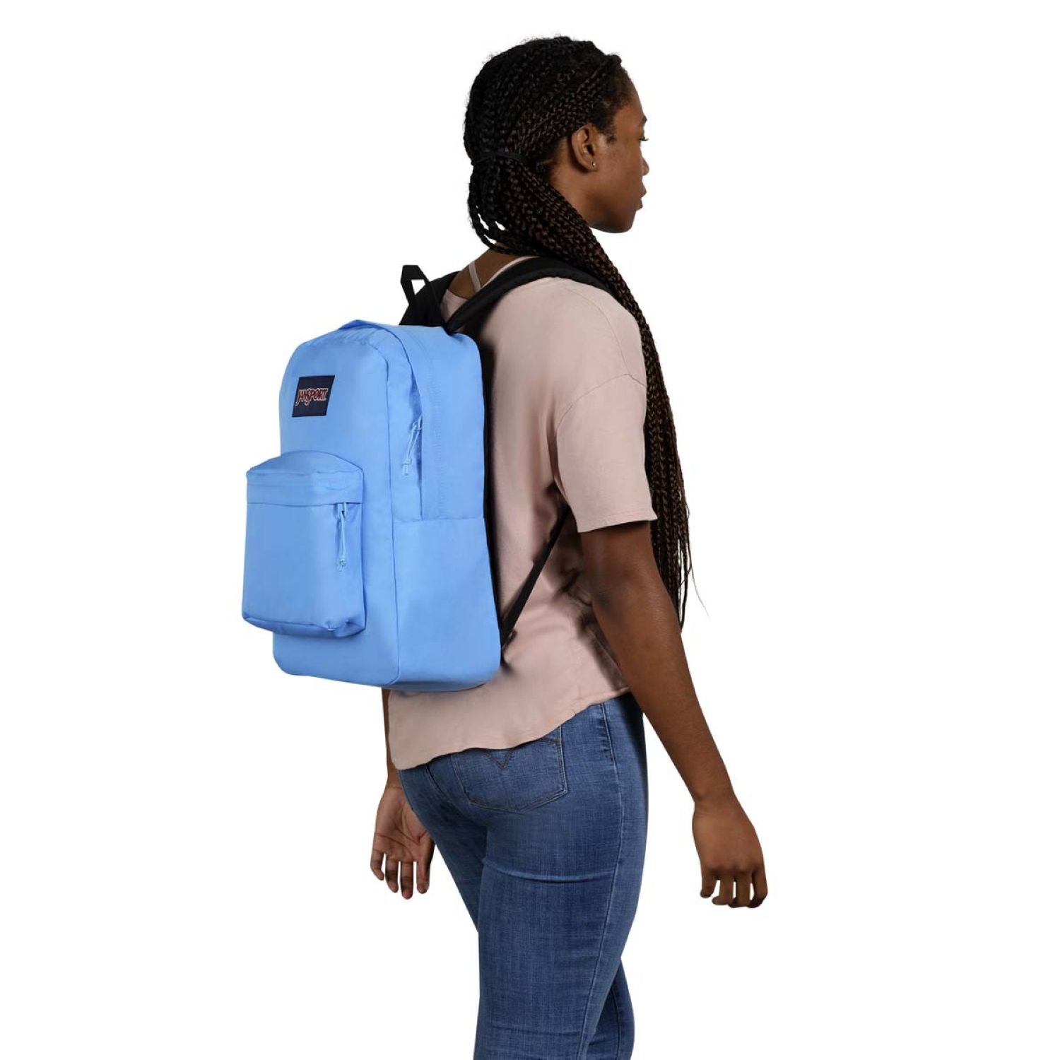 Jansport Superbreak Plus Backpack - Blue Neon