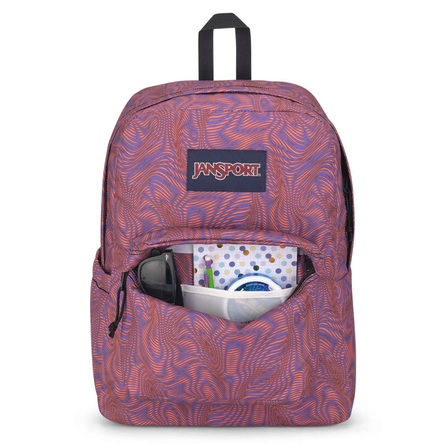Jansport Superbreak Plus Backpack - Moire Ripples