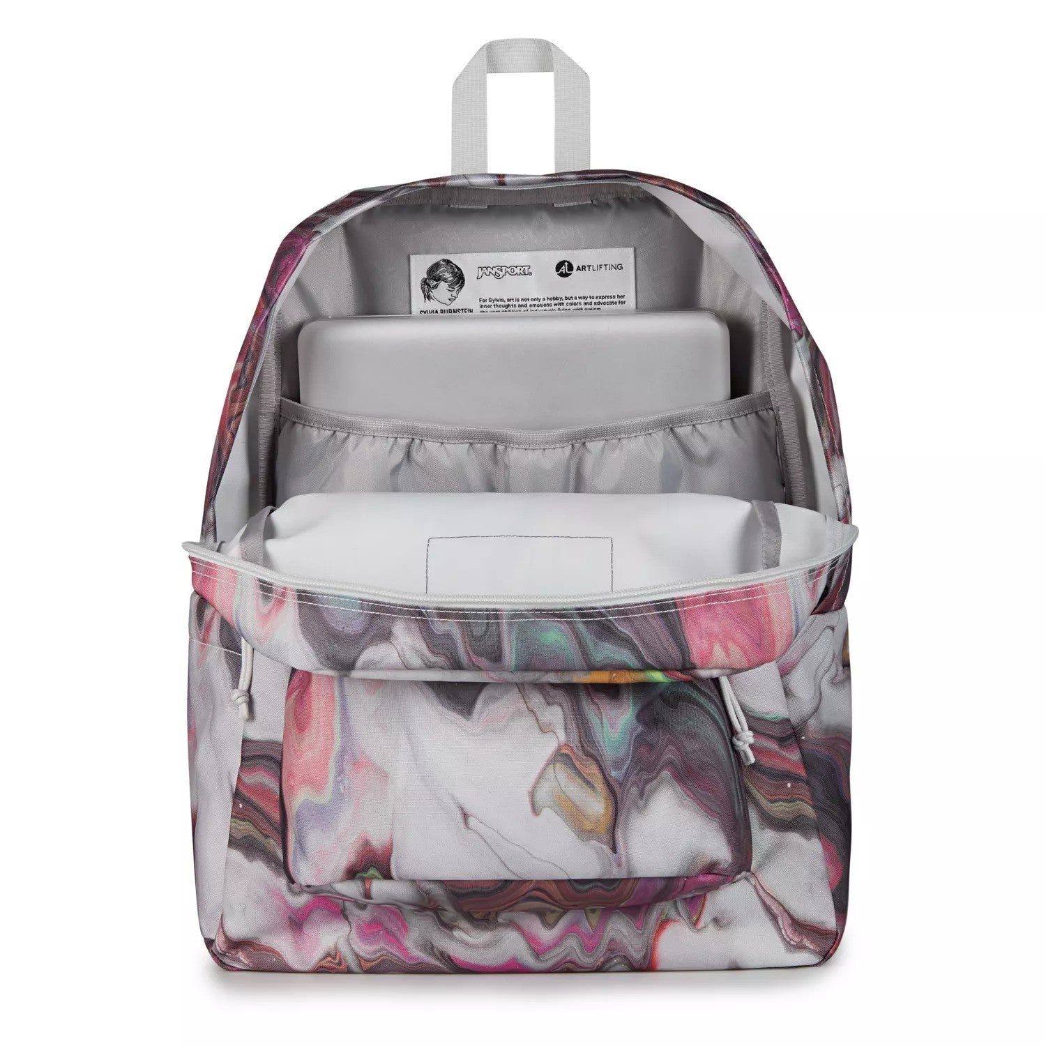 Jansport Superbreak Plus Backpack Sylvia Burnstein - Renassaince
