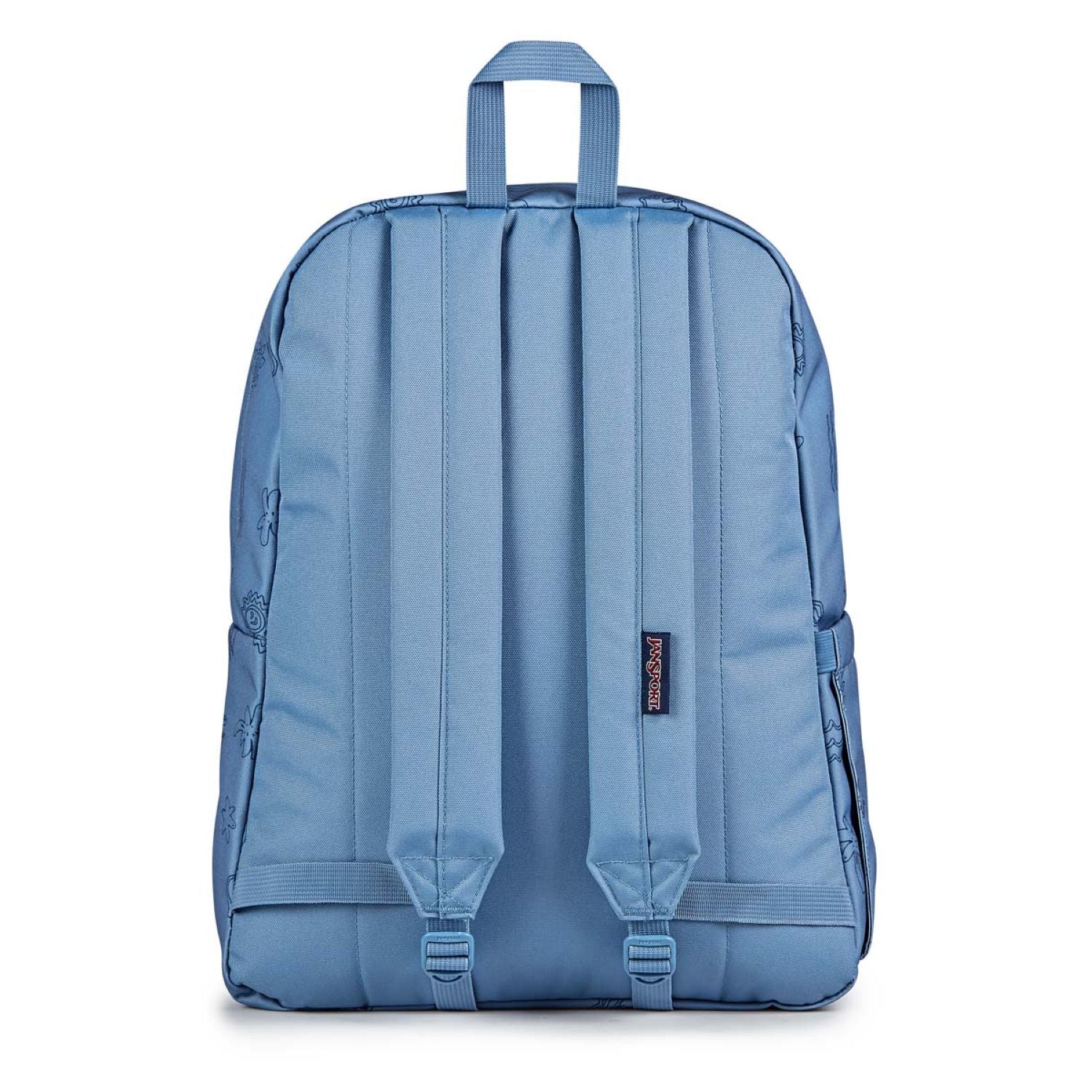 Jansport Superbreak Plus Backpack - Sunny Sketches Blue