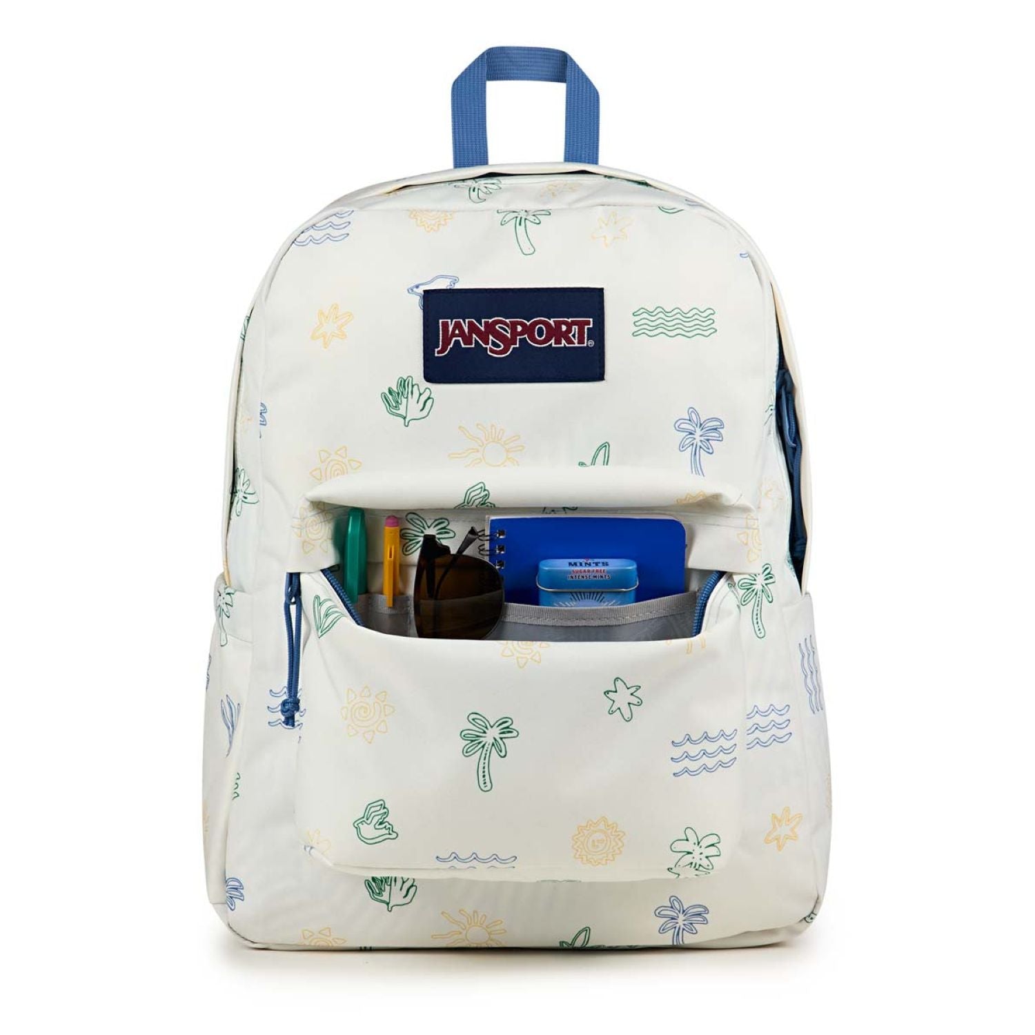 Jansport Superbreak Plus Backpack - Sunny Sketches