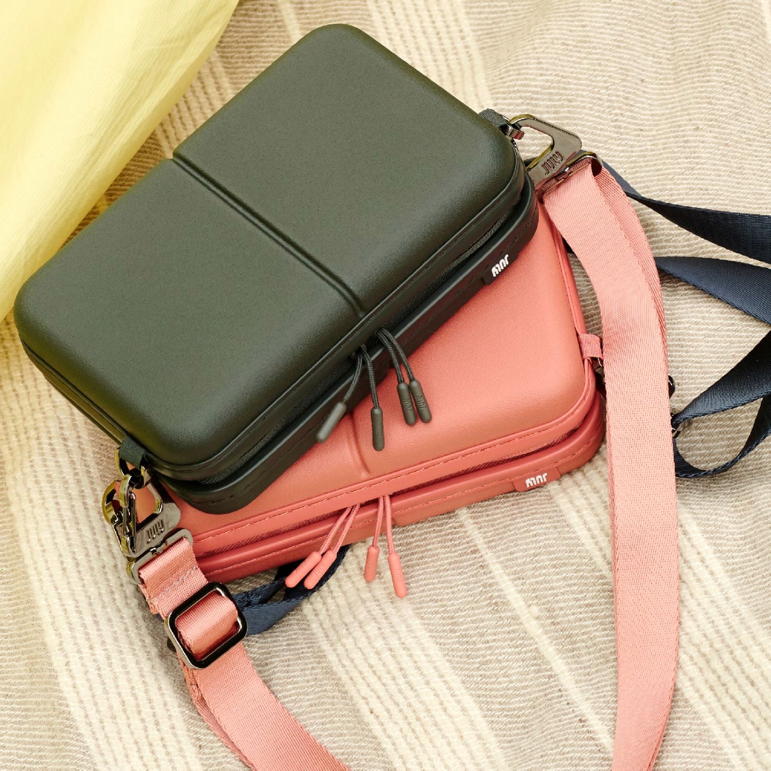 July Carry Me Mini Case With Detachable Strap 5" - Forest