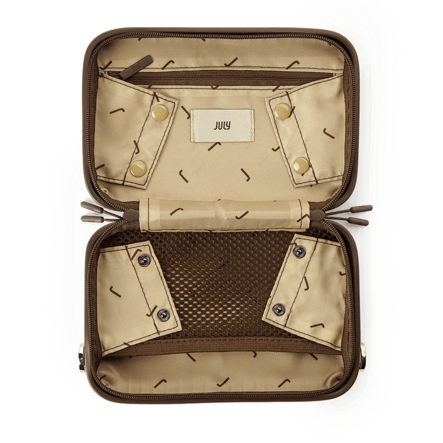 July Carry Me Mini Case With Detachable Strap 5" (Limited Edition) - Dark Brown