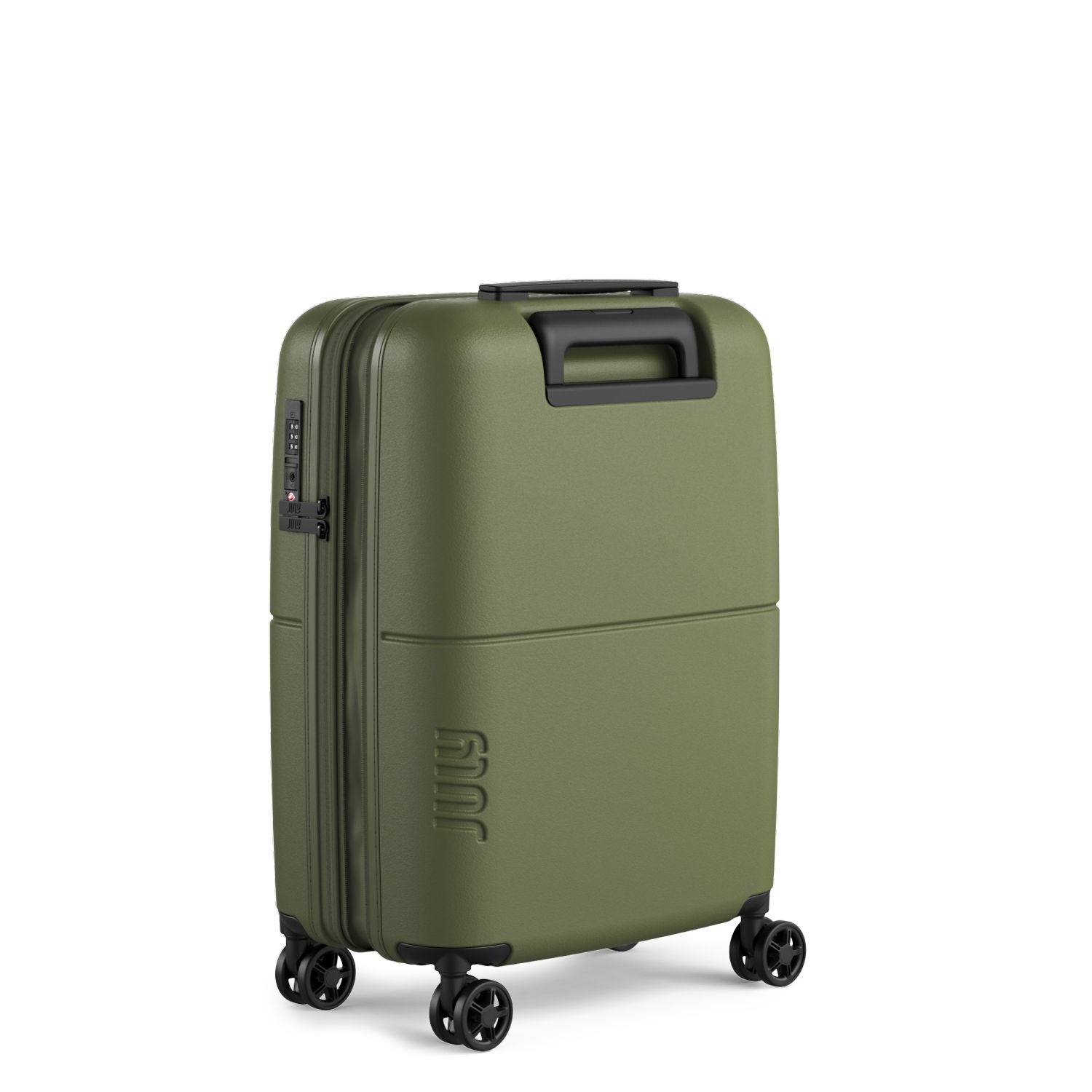 July Carry On Light Expandable Polycarbonate 21" Luggage - Moss
