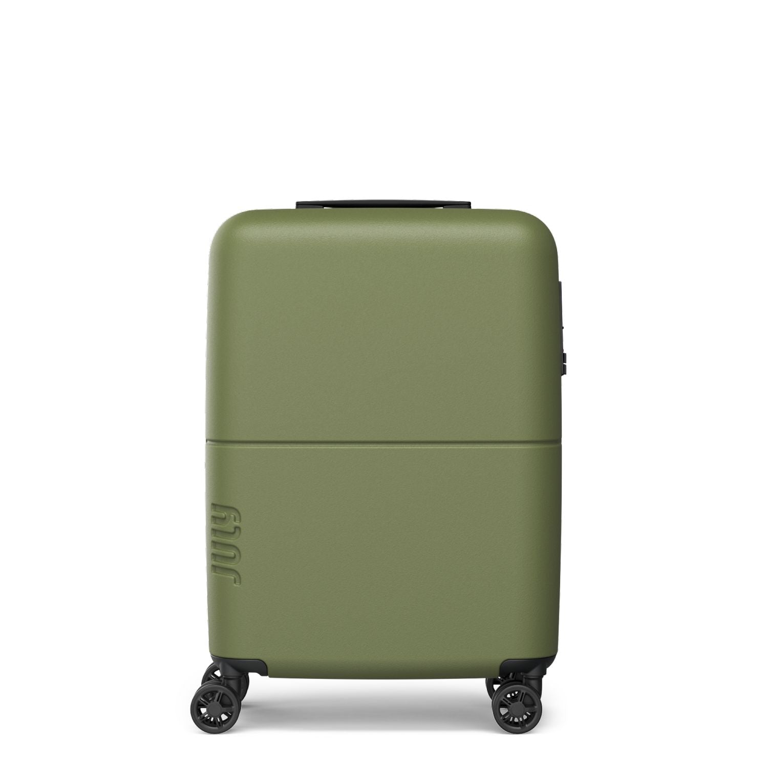 July Carry On Light Expandable Polycarbonate 21" Luggage - Moss
