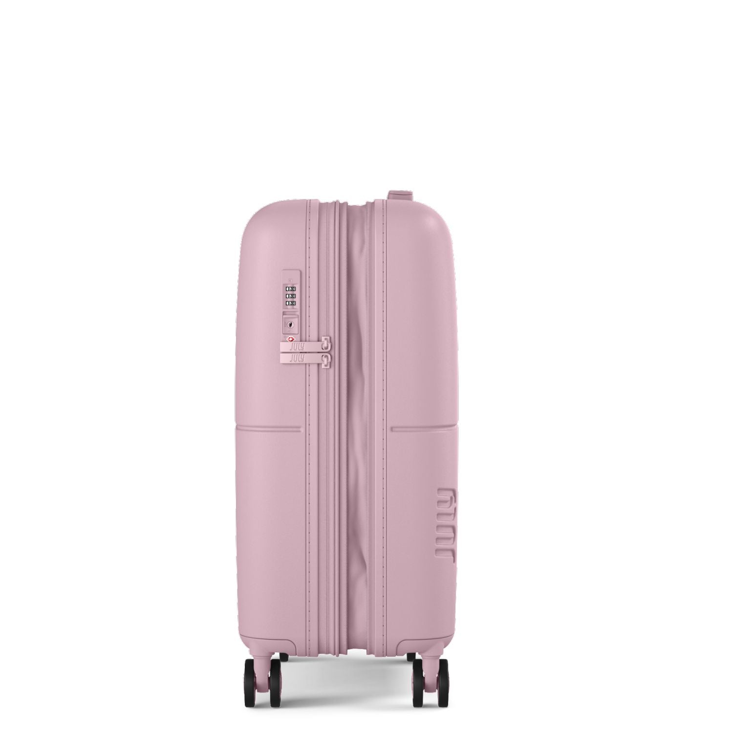 July Carry On Light Expandable Polycarbonate 21" Luggage - Blush Pink