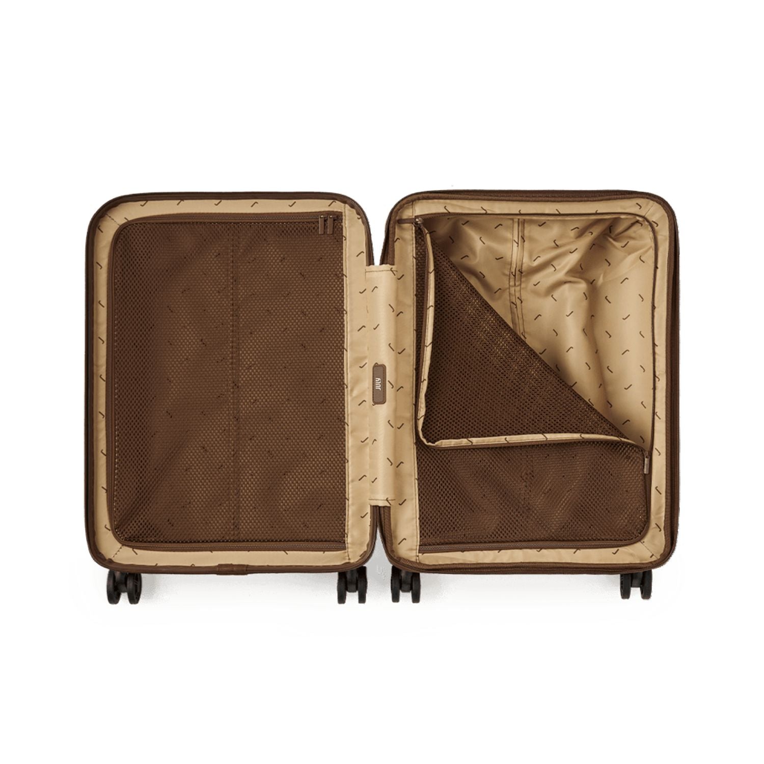 July Carry On Light Polycarbonate 21" Luggage - Dark Brown