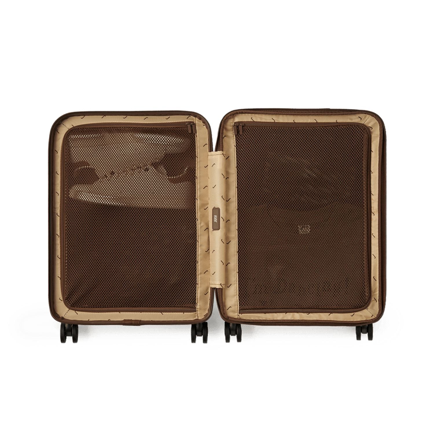 July Carry On Light Polycarbonate 21" Luggage - Dark Brown