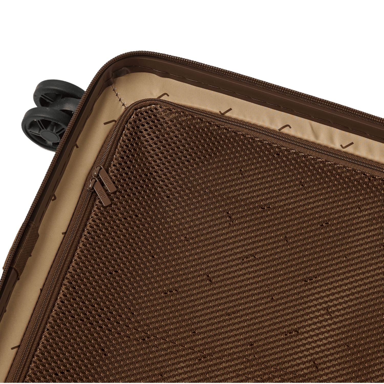 July Carry On Light Polycarbonate 21" Luggage - Dark Brown