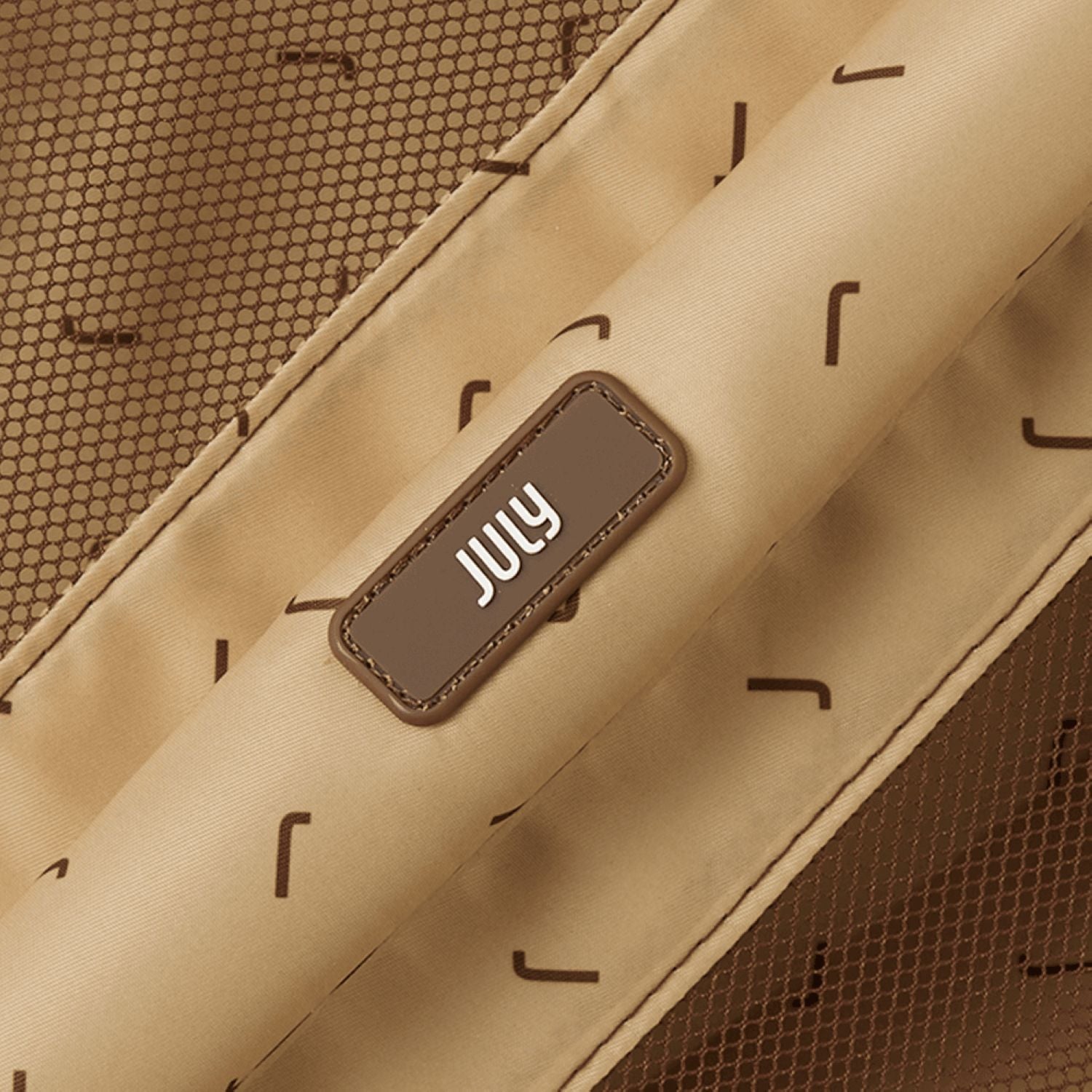 July Carry On Light Polycarbonate 21" Luggage - Dark Brown