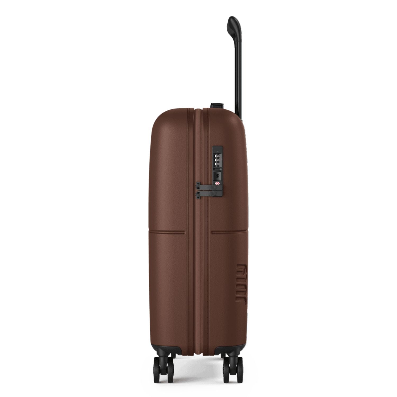 July Carry On Light Polycarbonate 21" Luggage - Dark Brown