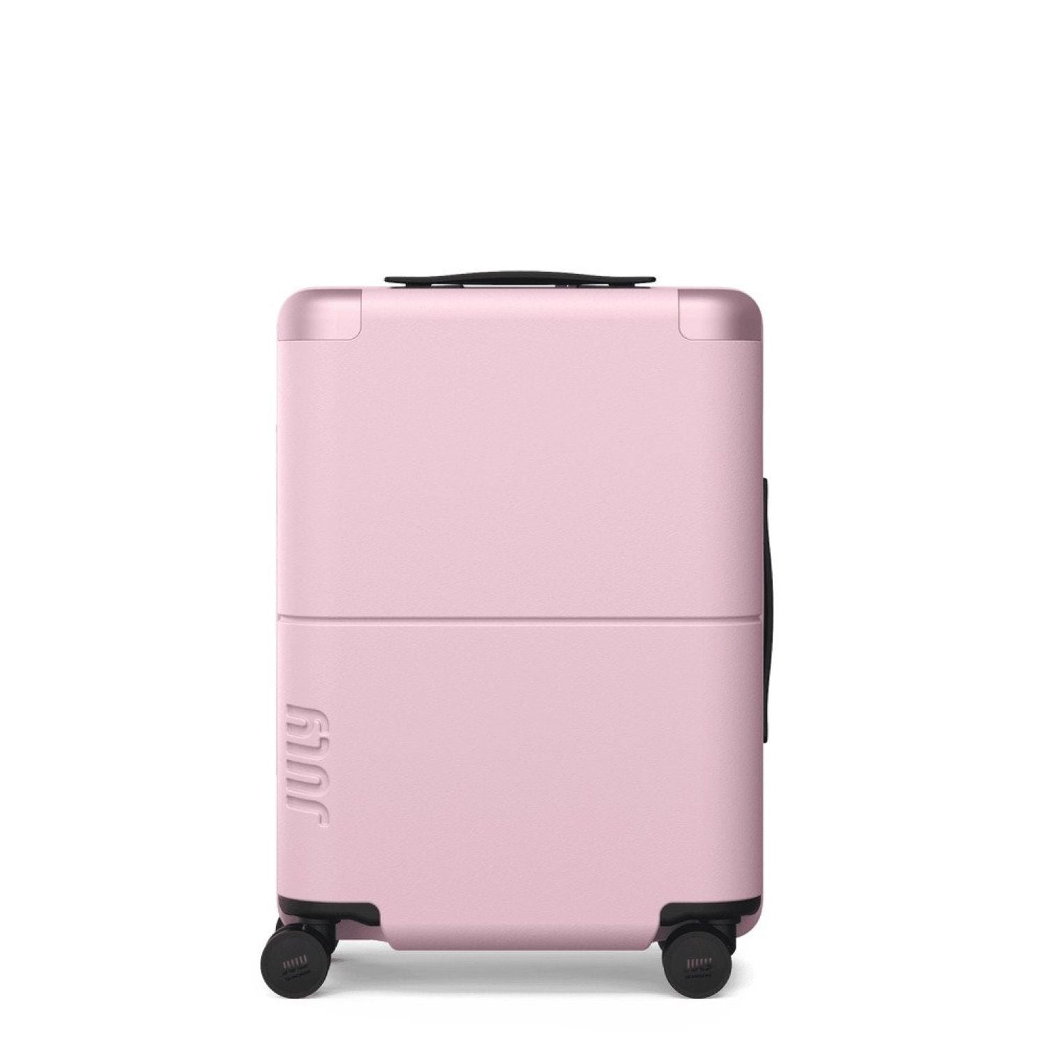 July Carry On Original Polycarbonate 21" Luggage With Power Bank & Usb/Usb-C Cable - Blush Pink