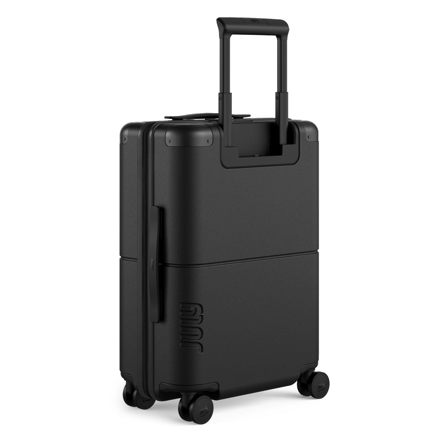 July Carry On Original Polycarbonate 21" Luggage With Power Bank & Usb/Usb-C Cable - Black