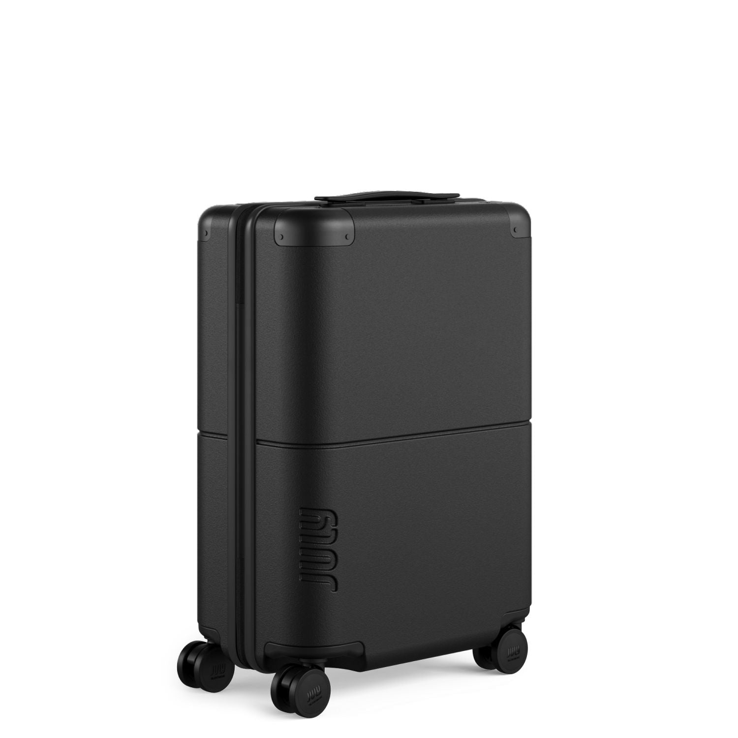 July Carry On Original Polycarbonate 21" Luggage With Power Bank & Usb/Usb-C Cable - Black