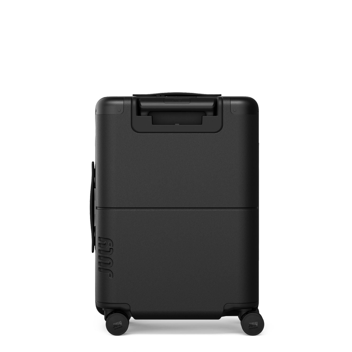 July Carry On Original Polycarbonate 21" Luggage With Power Bank & Usb/Usb-C Cable - Black