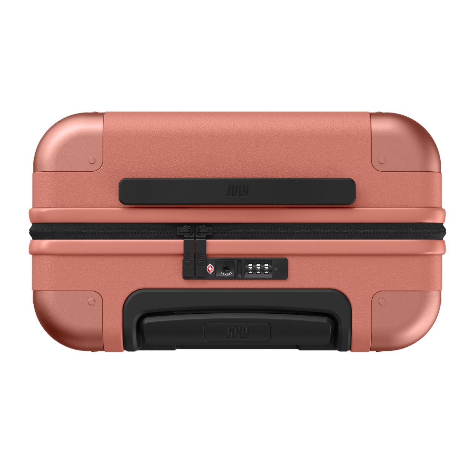 July Carry On Original Polycarbonate 21" Luggage With Power Bank & Usb/Usb-C Cable - Clay