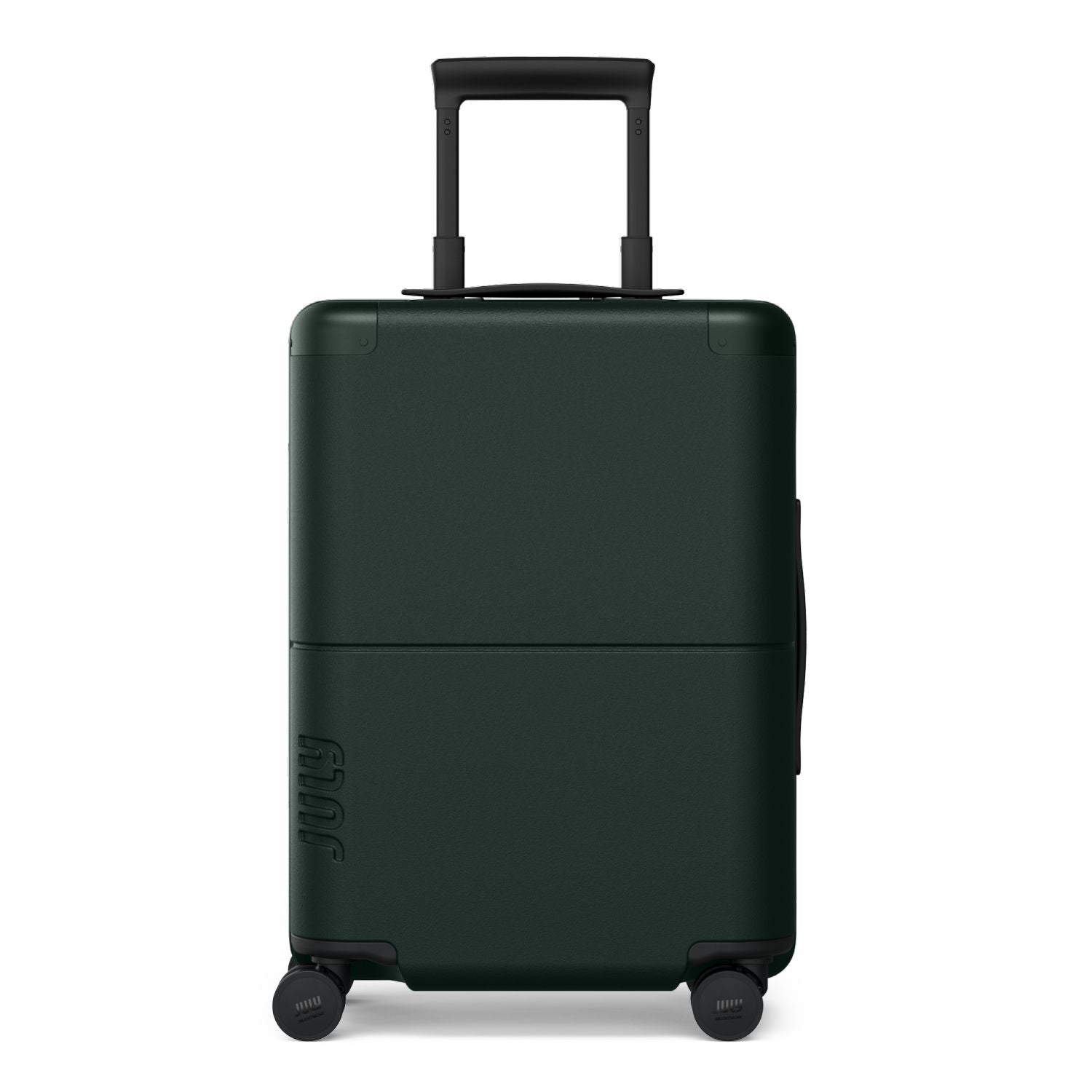 July Carry On Original Polycarbonate 21" Luggage With Power Bank & Usb/Usb-C Cable - Forest