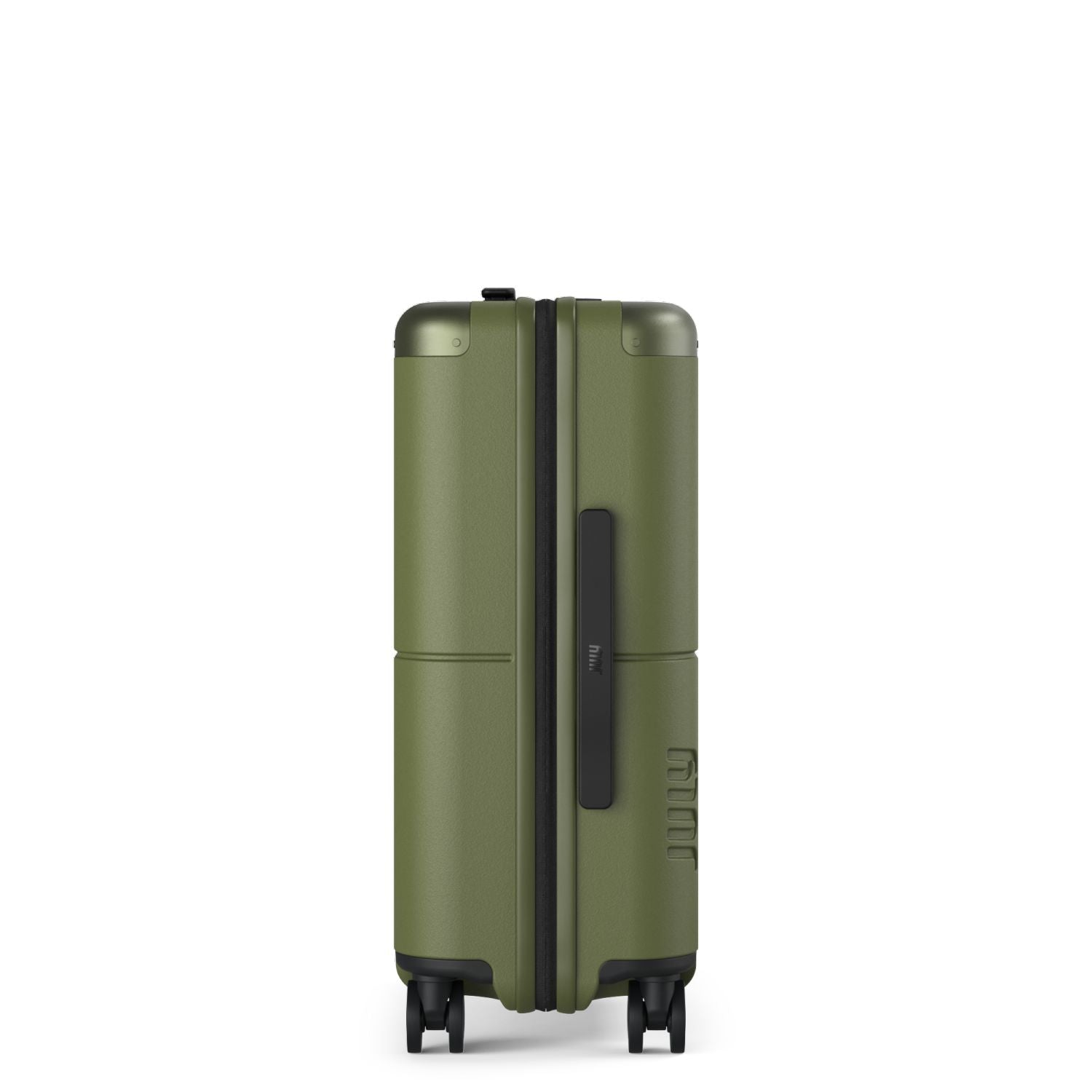 July Carry On Original Polycarbonate 21" Luggage With Power Bank & Usb/Usb-C Cable - Moss