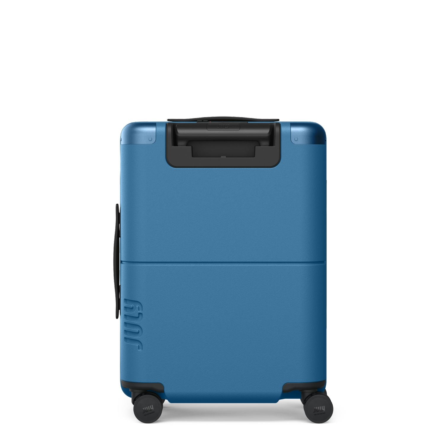 July Carry On Original Polycarbonate 21" Luggage With Power Bank & Usb/Usb-C Cable - Ocean Blue