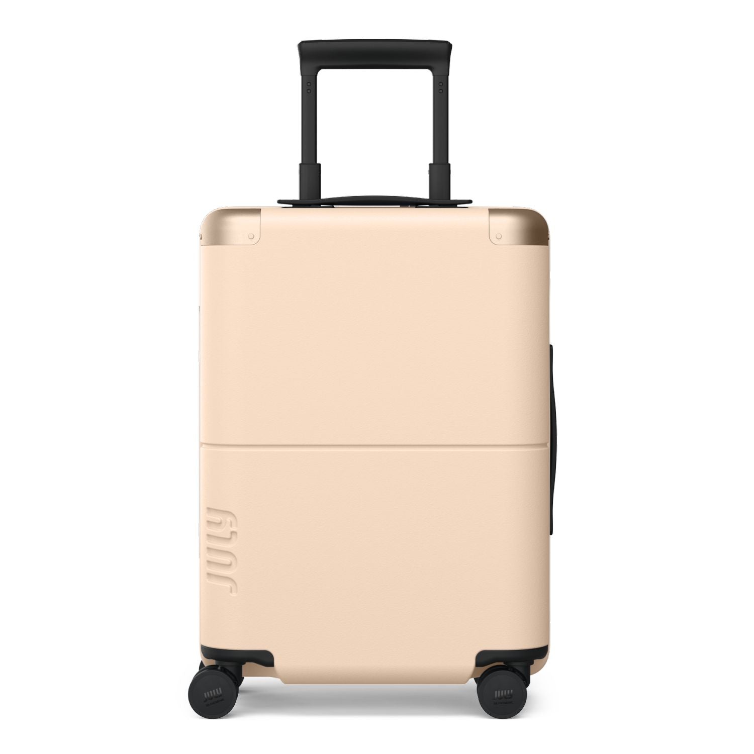 July Carry On Original Polycarbonate 21" Luggage With Power Bank & Usb/Usb-C Cable - Sand
