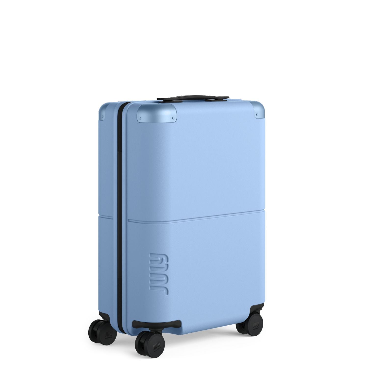 July Carry On Original Polycarbonate 21" Luggage With Power Bank & Usb/Usb-C Cable - Sky