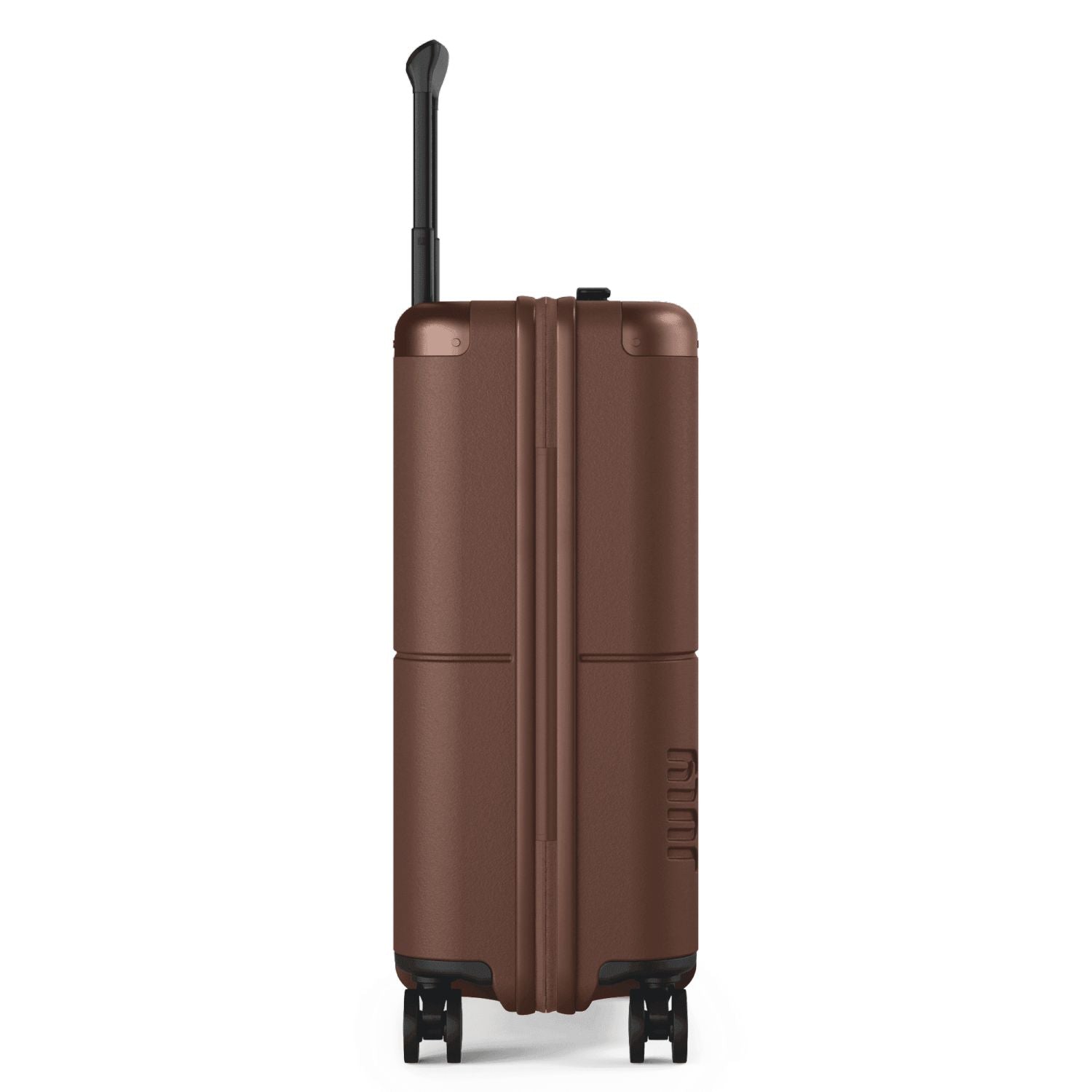 July Carry On Original Polycarbonate 21" Luggage With Power Bank & Usb/Usb-C Cable (Limited Edition) - Dark Brown