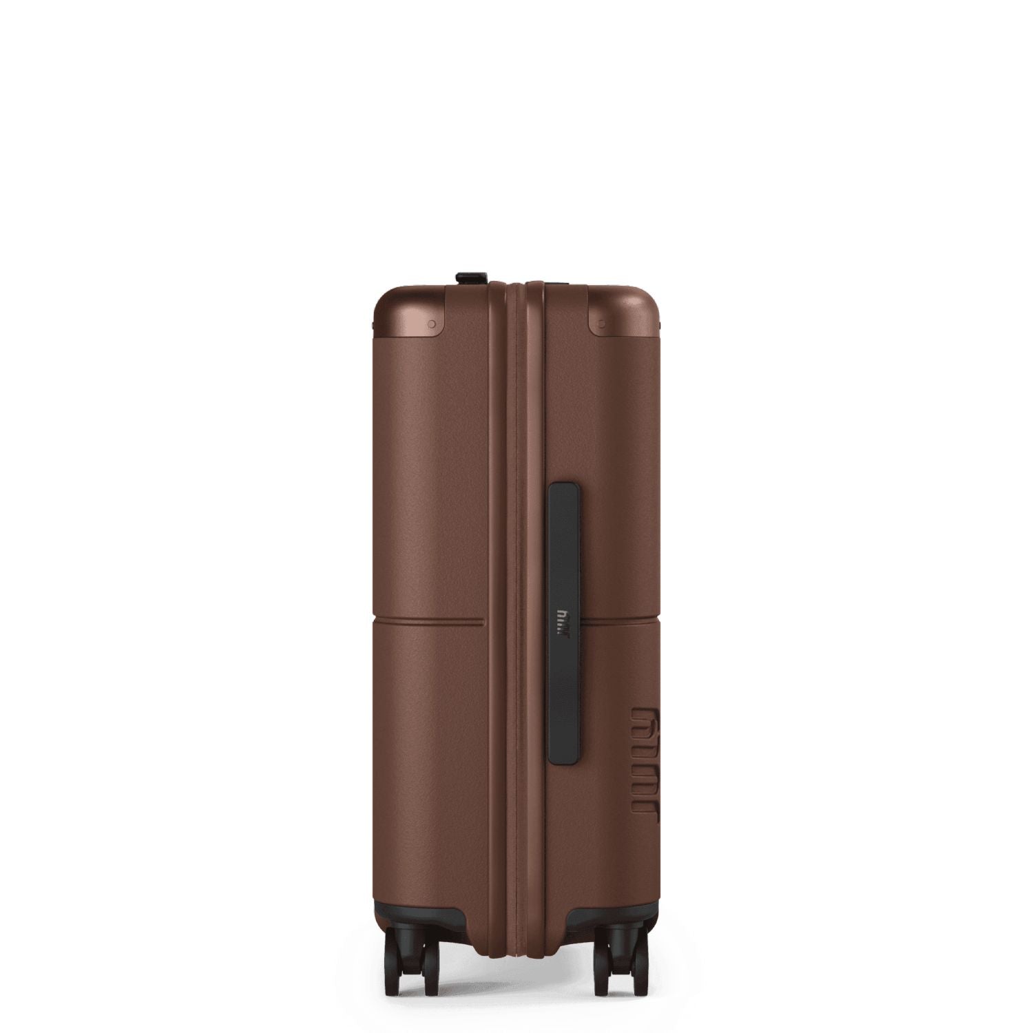 July Carry On Original Polycarbonate 21" Luggage With Power Bank & Usb/Usb-C Cable (Limited Edition) - Dark Brown