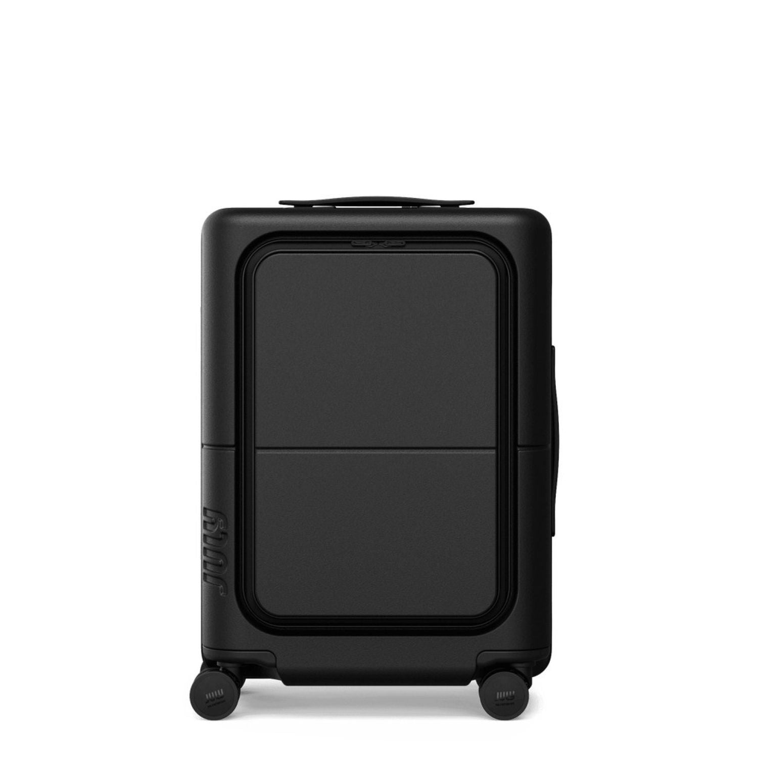 July Carry On Pro (Hard) Polycarbonate 20" Luggage With Front Access Opening - Charcoal
