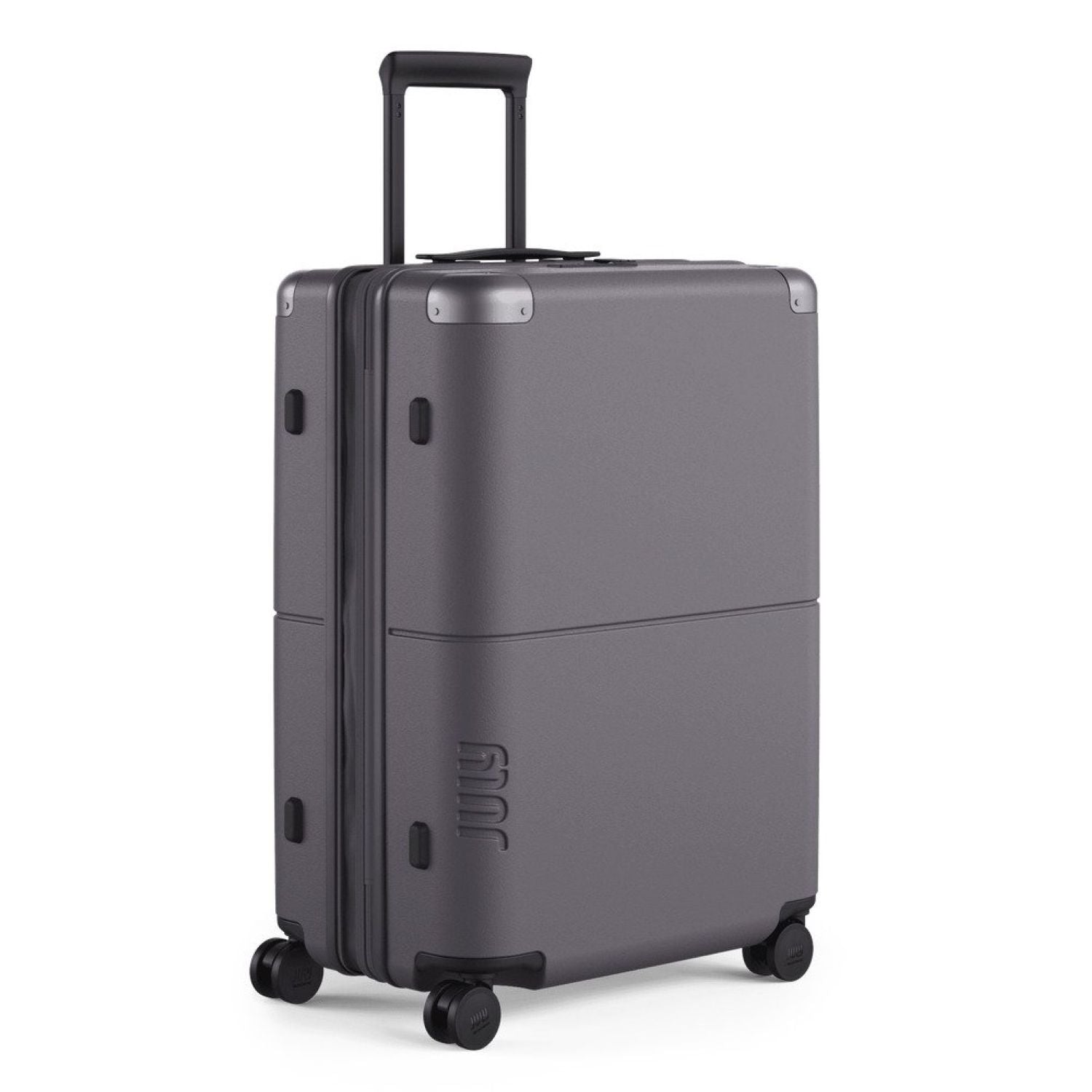 July Checked Expandable Polycarbonate 26" Luggage - Shadow