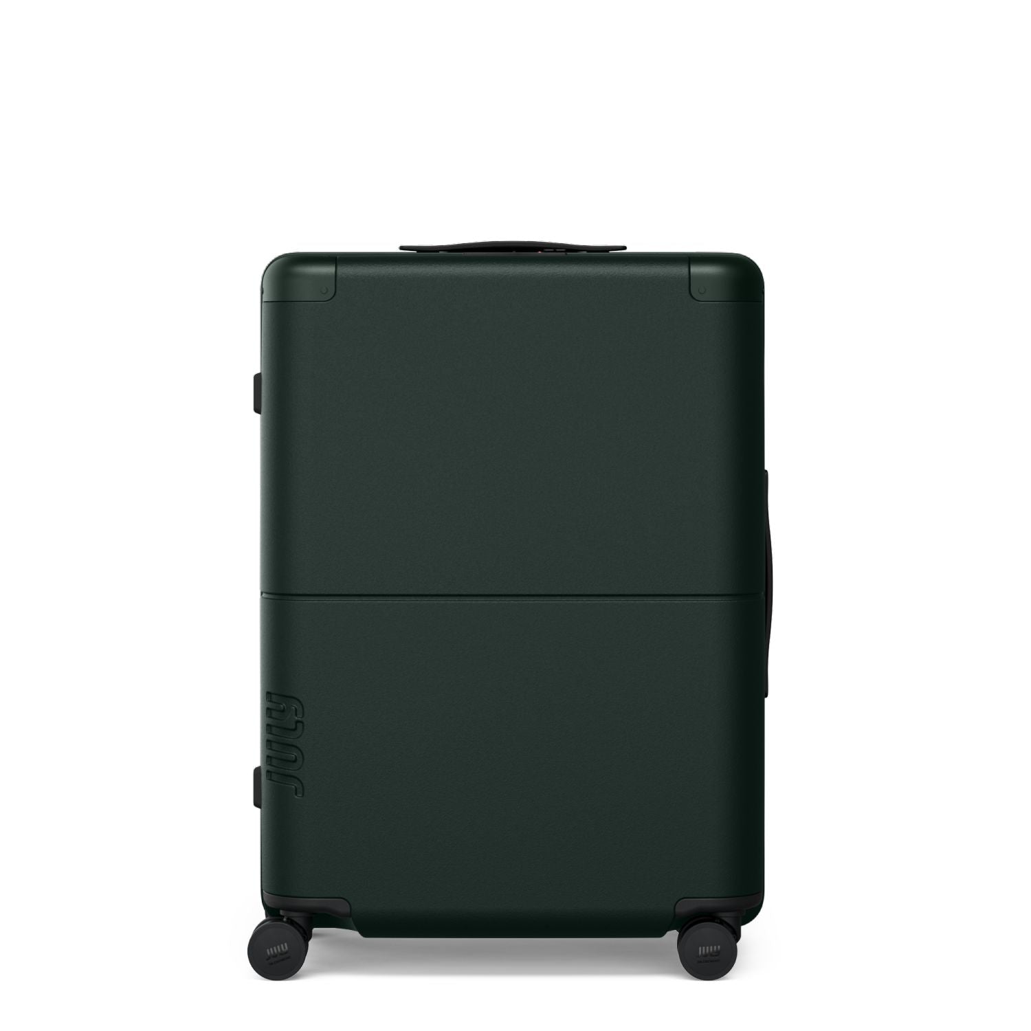 July Checked Polycarbonate 26" Luggage - Forest