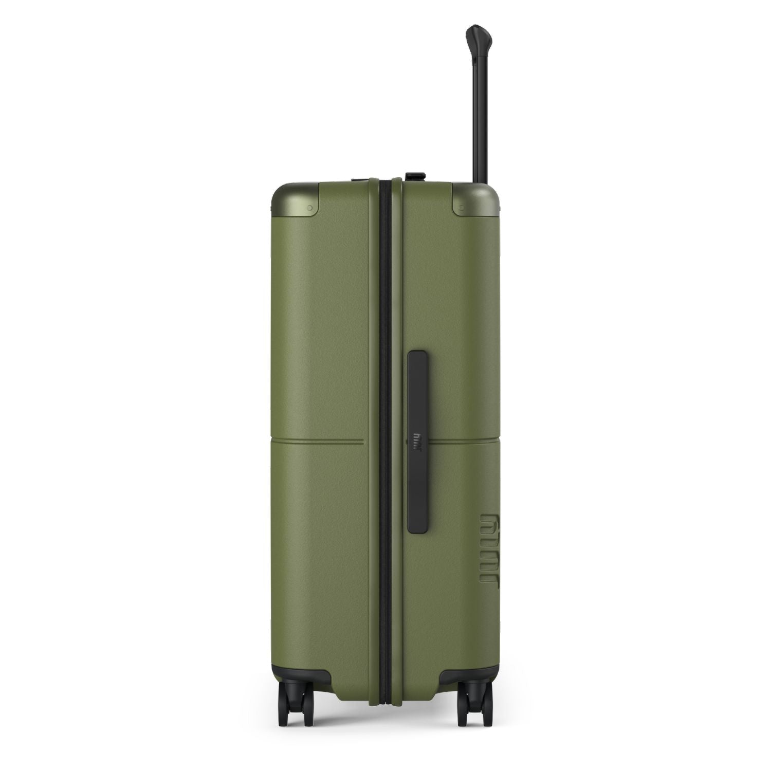 July Checked Polycarbonate 26" Luggage - Moss