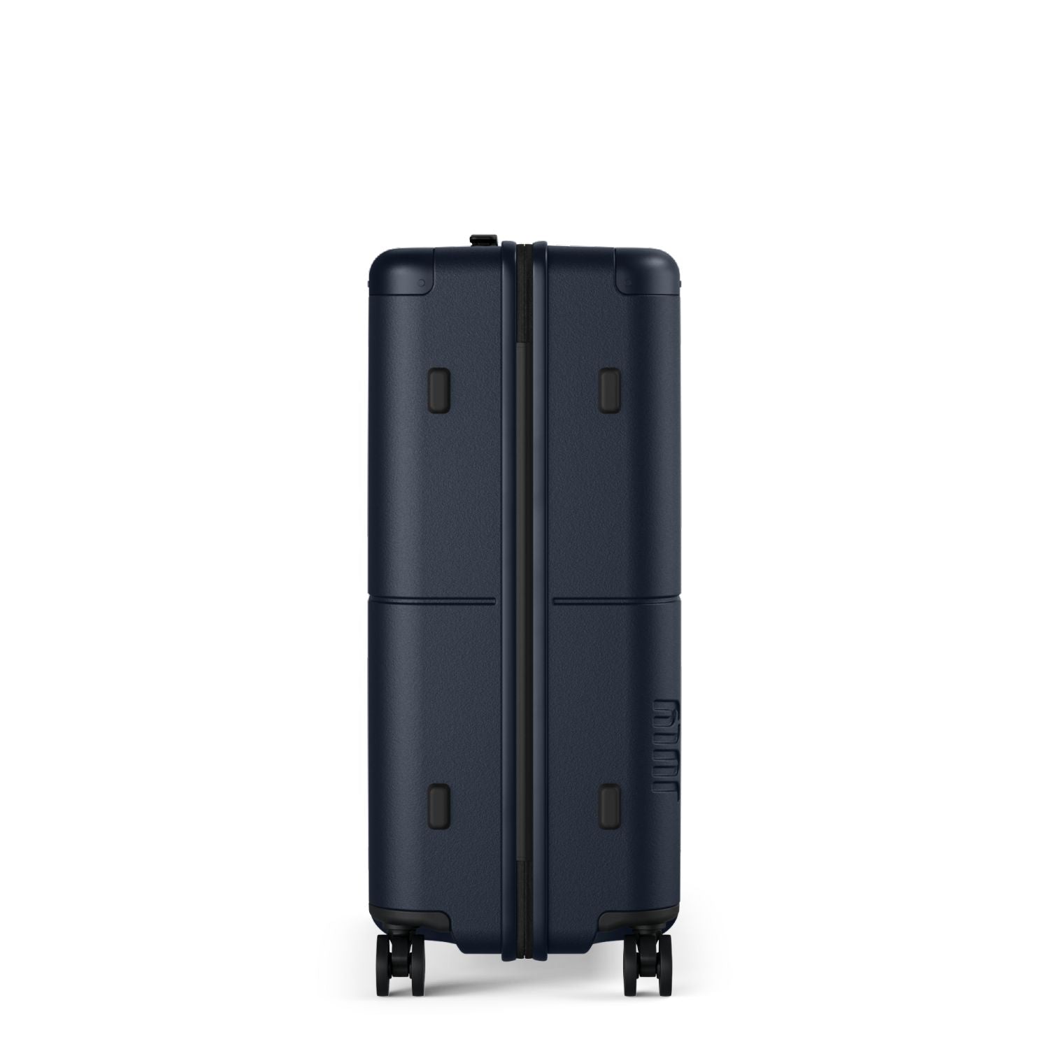 July Checked Polycarbonate 26" Luggage - Navy