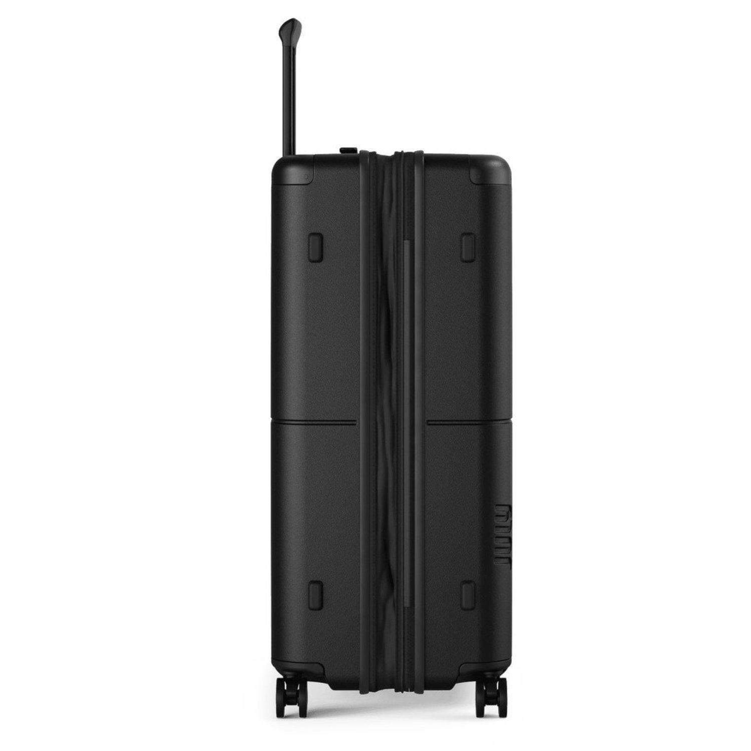 July Checked Plus Expandable Polycarbonate 28" Luggage - Charcoal