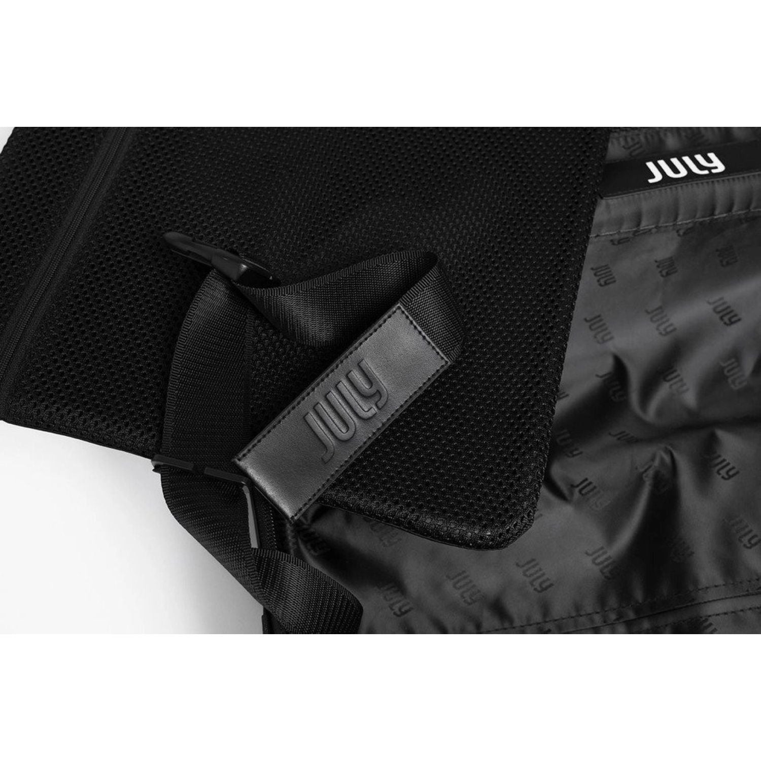 July Checked Plus Expandable Polycarbonate 28" Luggage - Charcoal