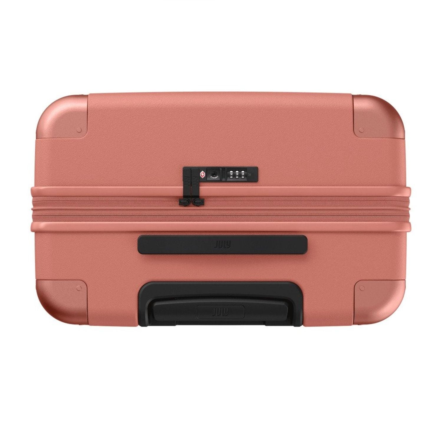 July Checked Plus Expandable Polycarbonate 28" Luggage - Clay