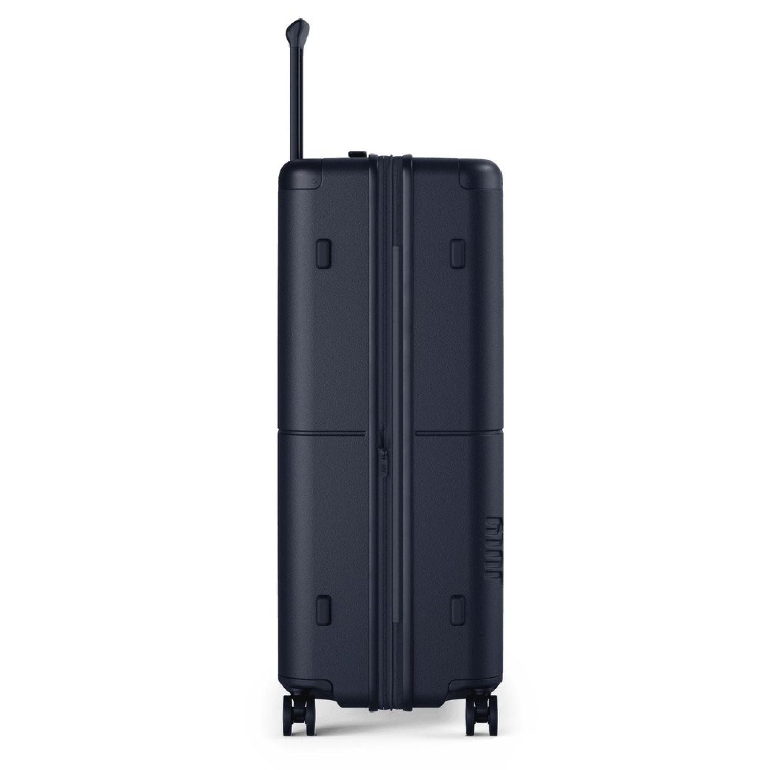 July Checked Plus Expandable Polycarbonate 28" Luggage - Navy